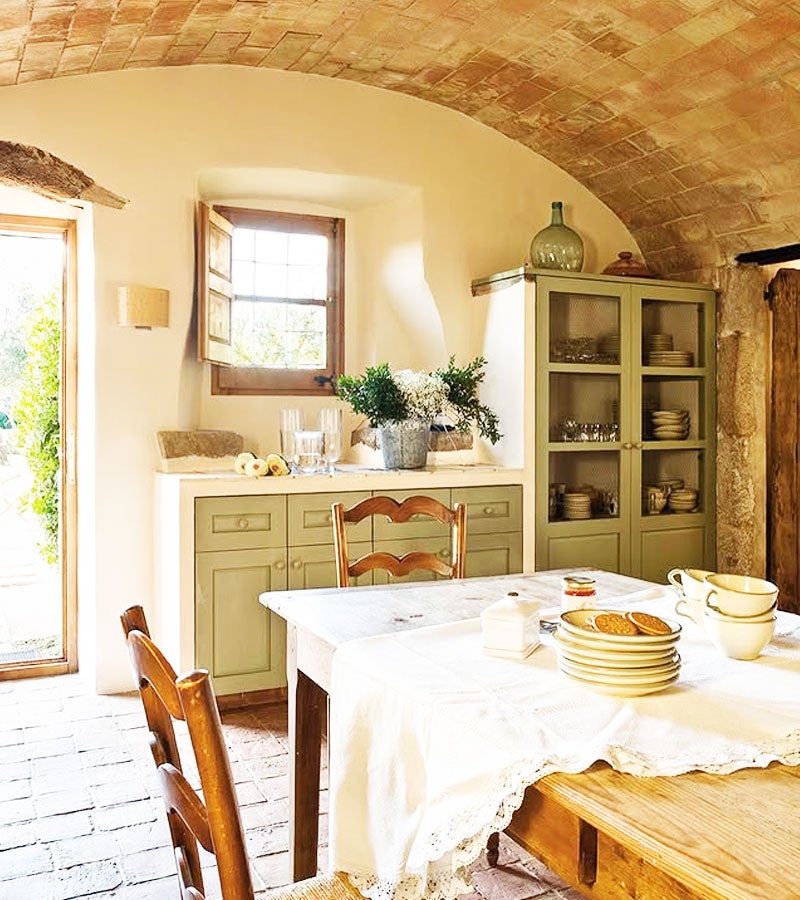 Bóveda catalana en una casa del Empordà