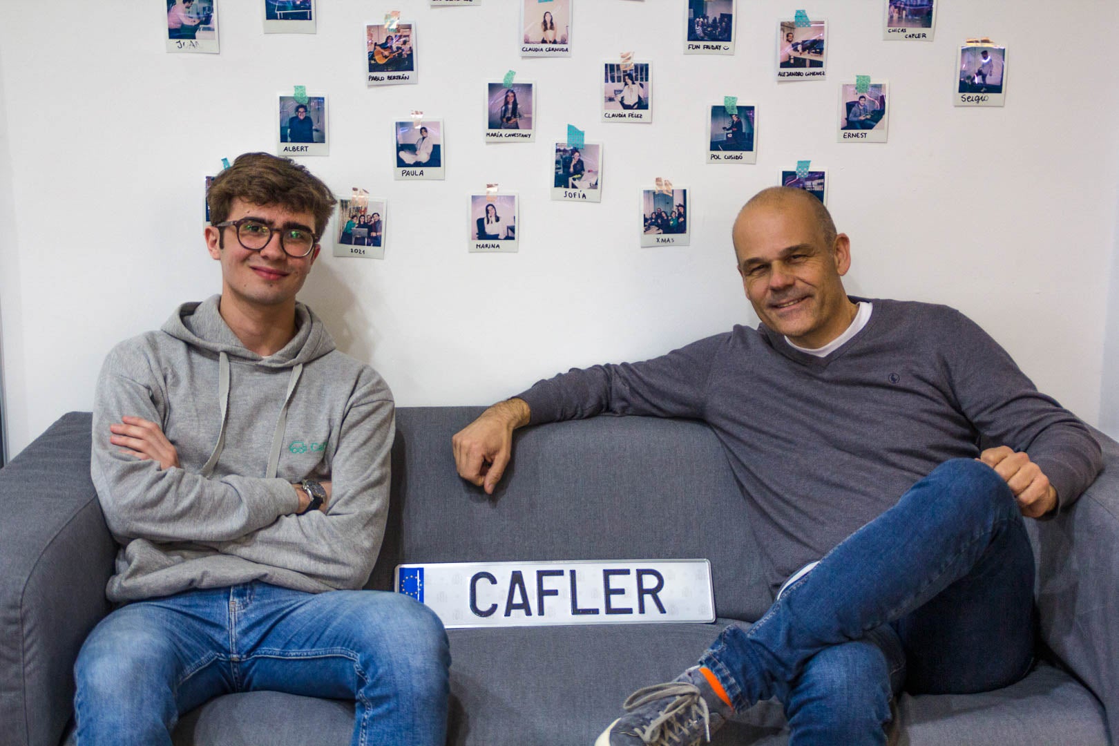 Ricard Guillem i Iñigo Diego, fundadors de Cafler / Cedida
