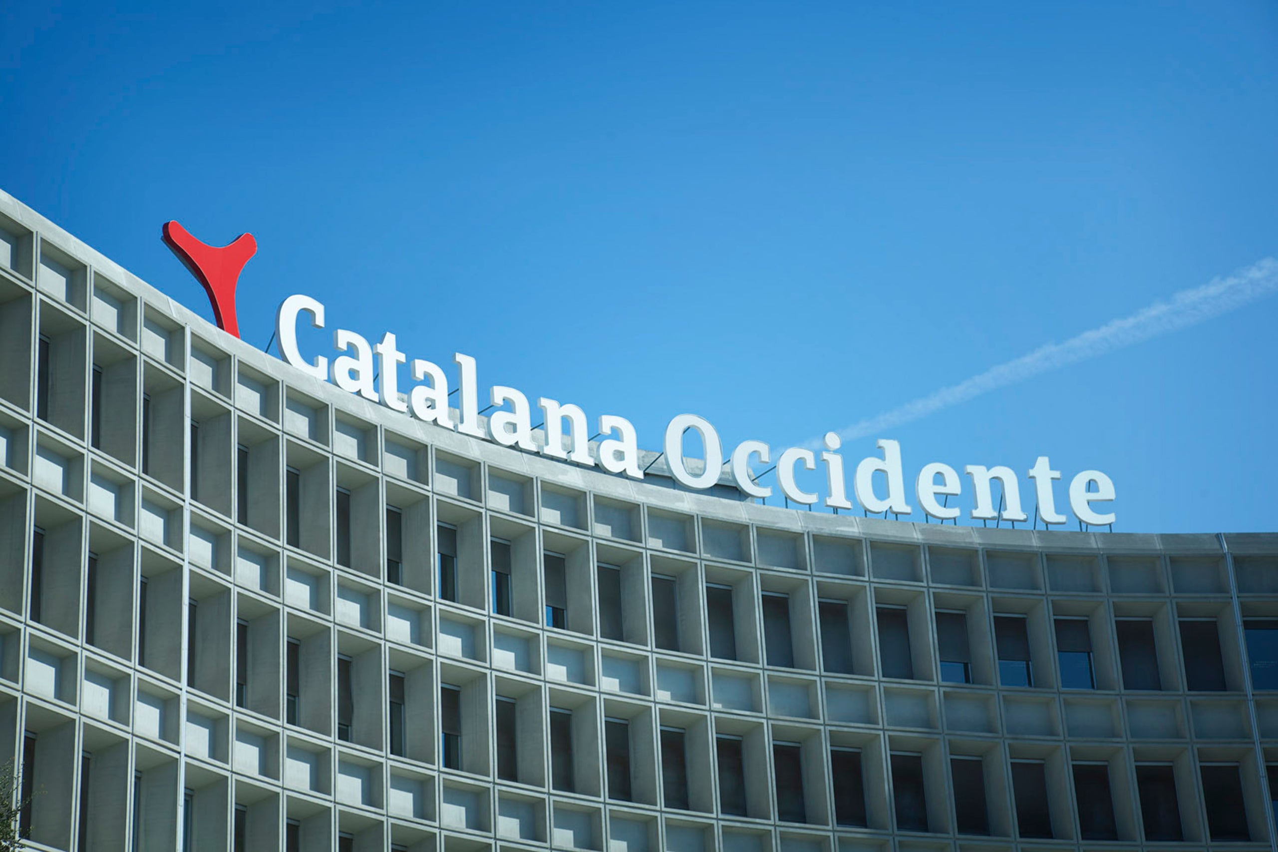 Logo de Catalana Occidente a la seva seu a Sant Cugat / ACN