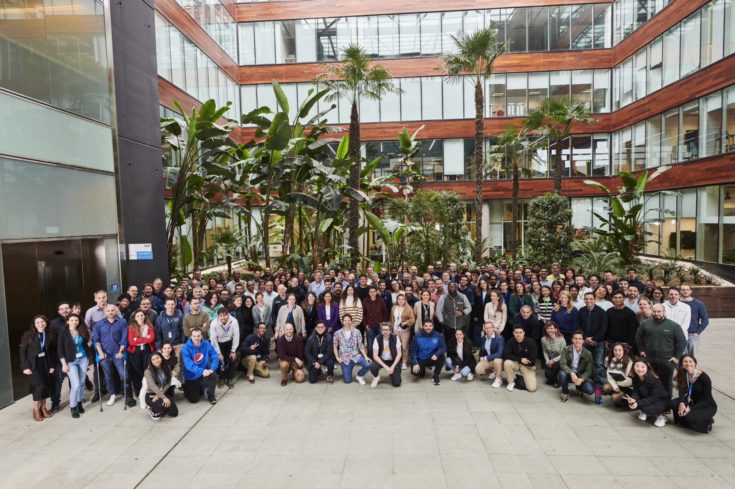 Equip del hub digital mundial de PepsiCo en les oficines a Barcelona / PepsiCo