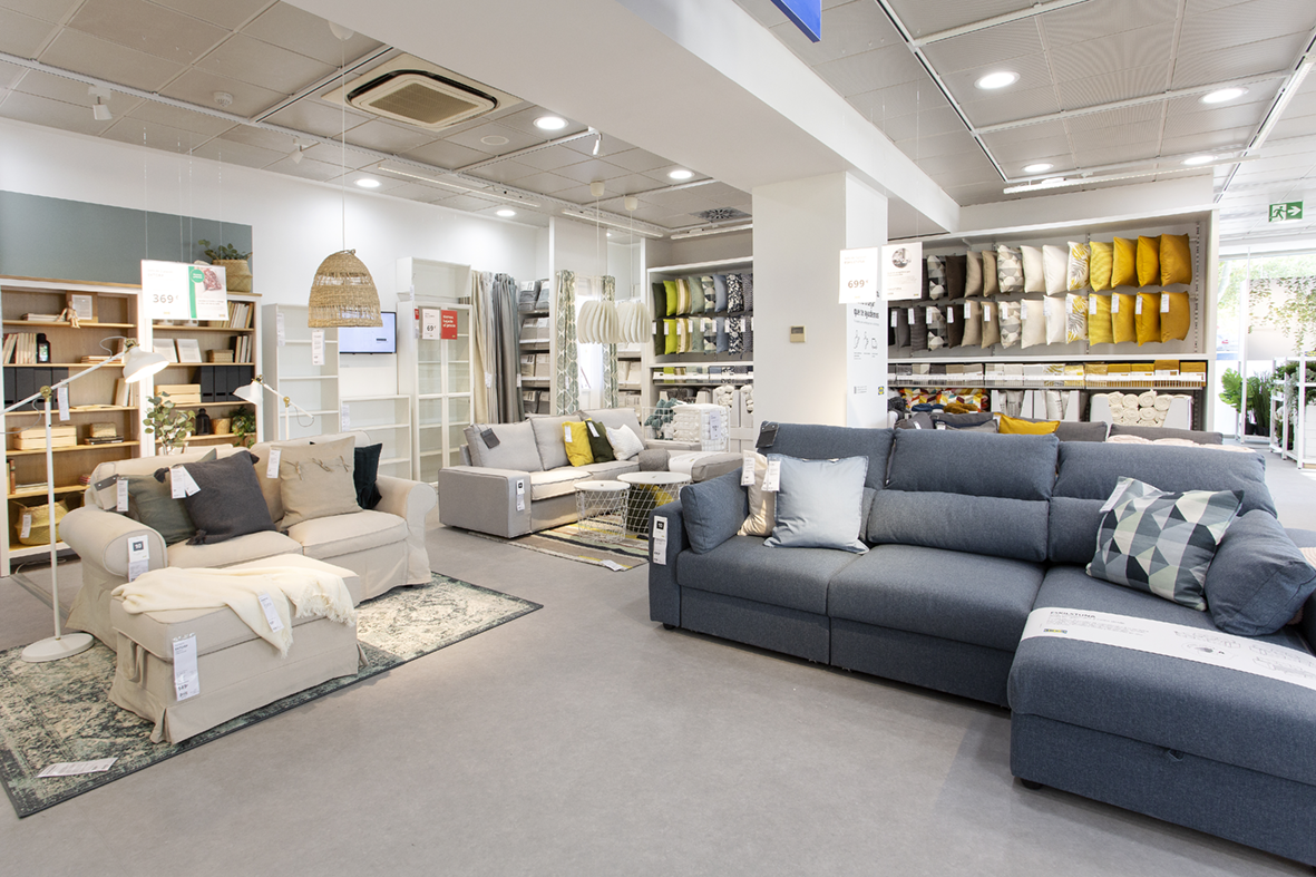 Interior d'una botiga urbana d'IKEA / IKEA