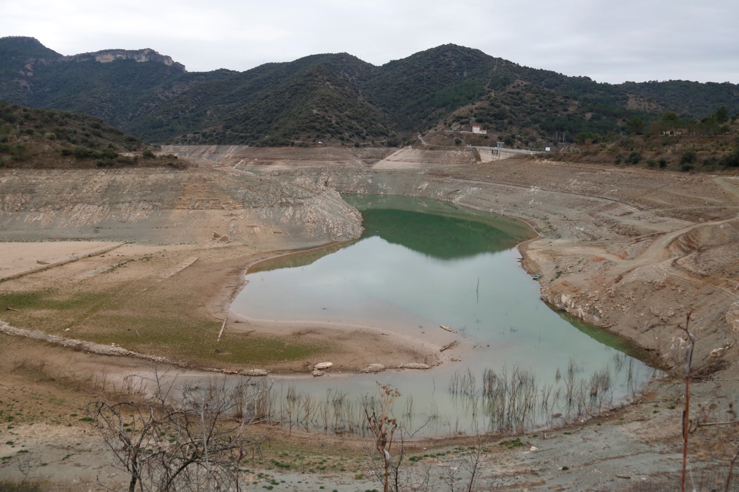 El pantà de Siurana, per sota del 10% de capacitat / ACN