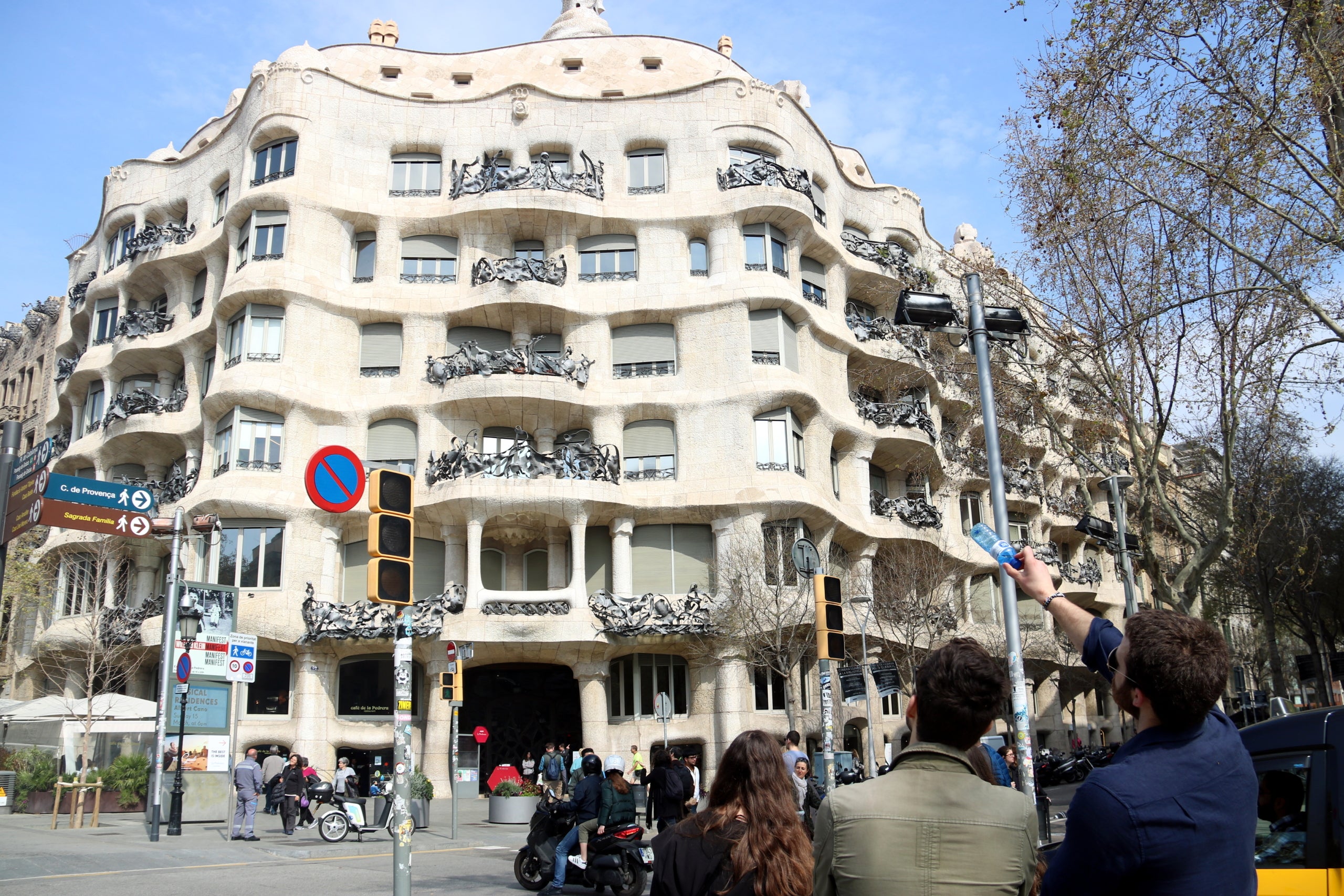 Imatge d'arxiu de la façana de la Pedrera de Barcelona / ACN