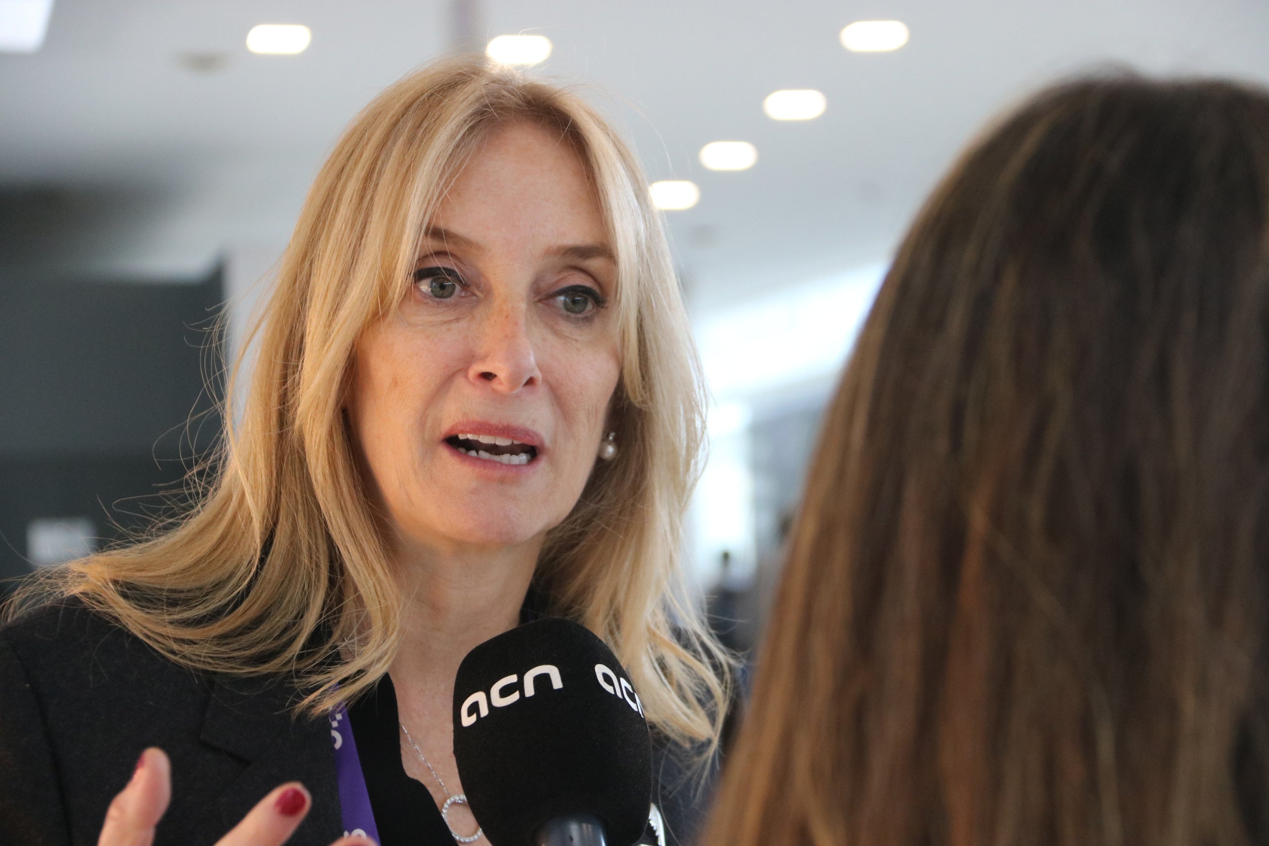 Anna Schlegel, vicepresidenta global de Procore Technologies, al Mobile World Congress / ACN