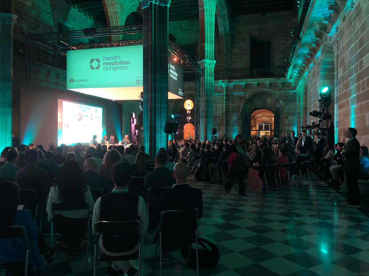 Escenario principal del Health Revolution Congress / Cedida