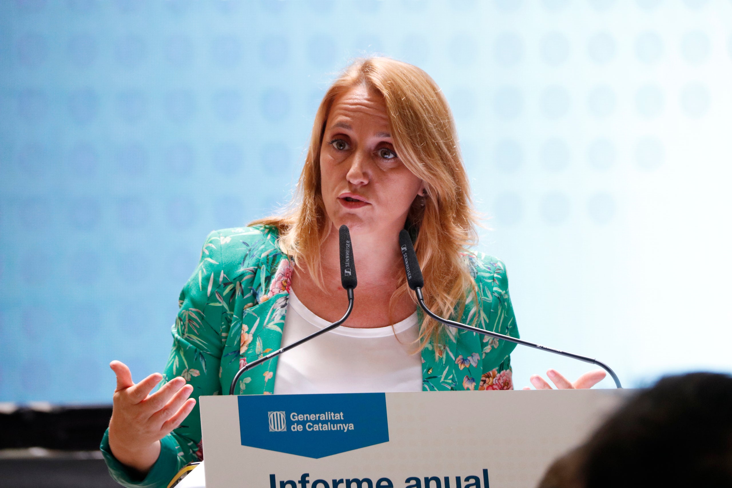 Imatge de la consellera d'Economia del Govern, Natàlia Mas / ACN