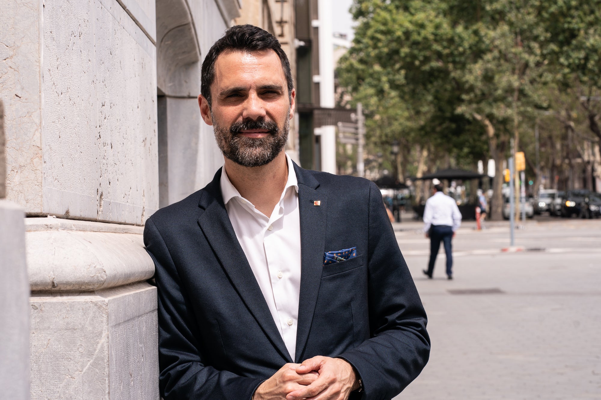 Imatge del conseller d'Empresa i Treball de la Generalitat de Catalunya, Roger Torrent / Mireia Comas