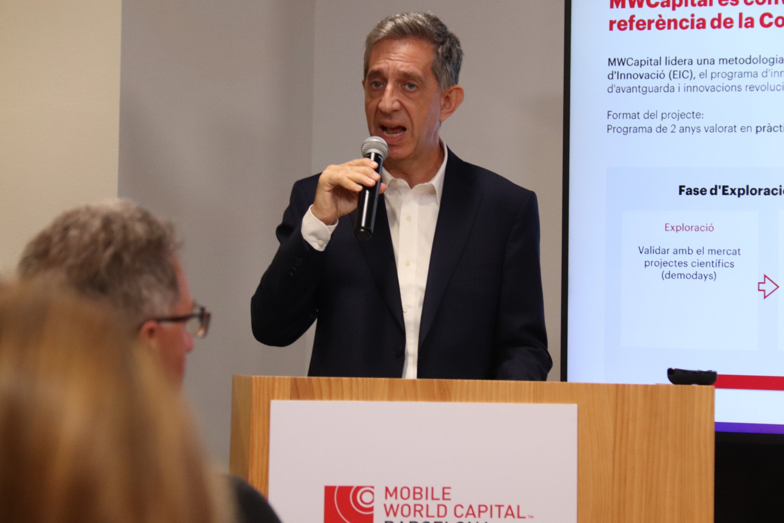 Imatge del conseller delegat de la Mobile World Capital, Francesc Fajula / ACN