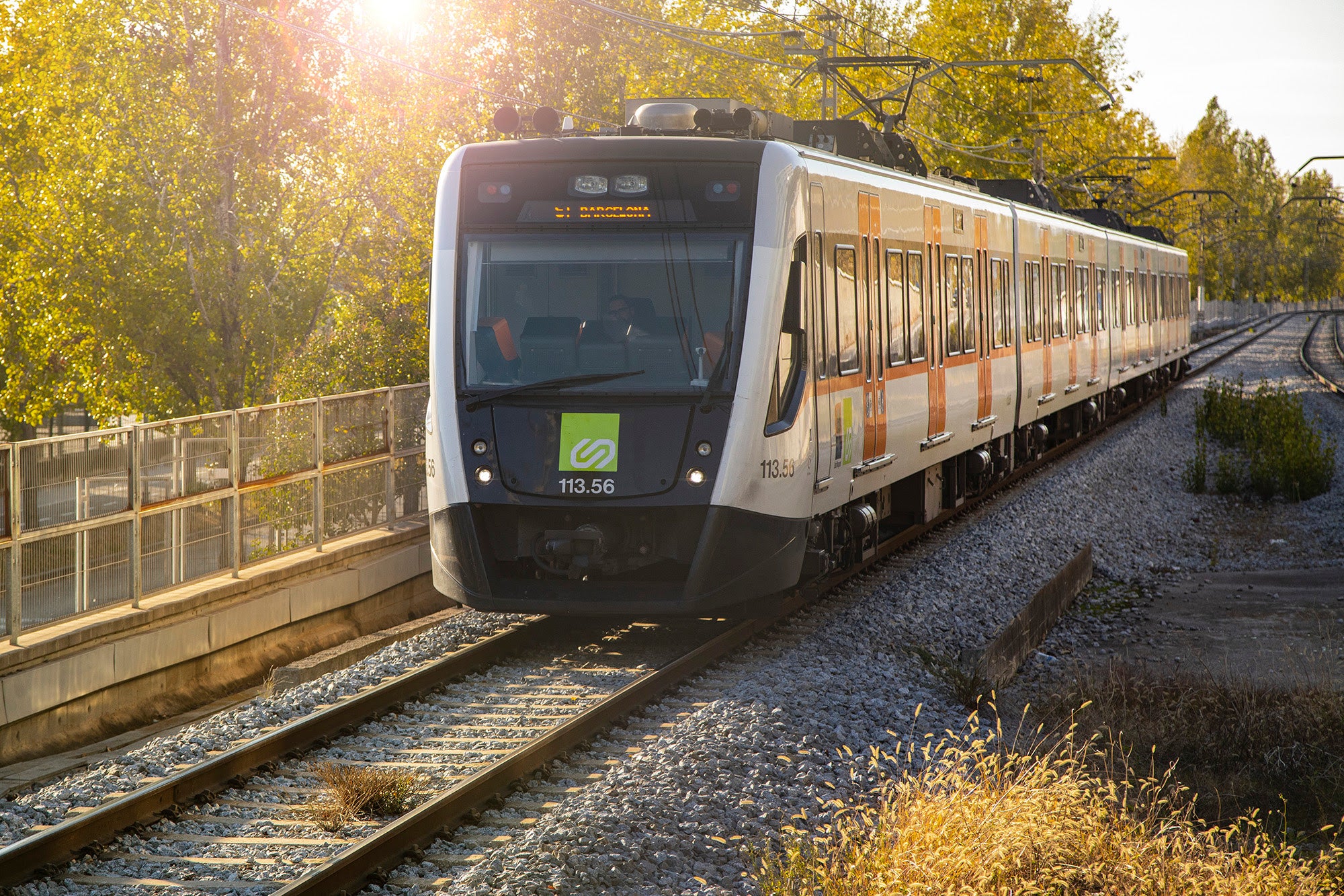 Imatge d'arxiu d'un comboi dels Ferrocarrils de la Generalitat / Govern 