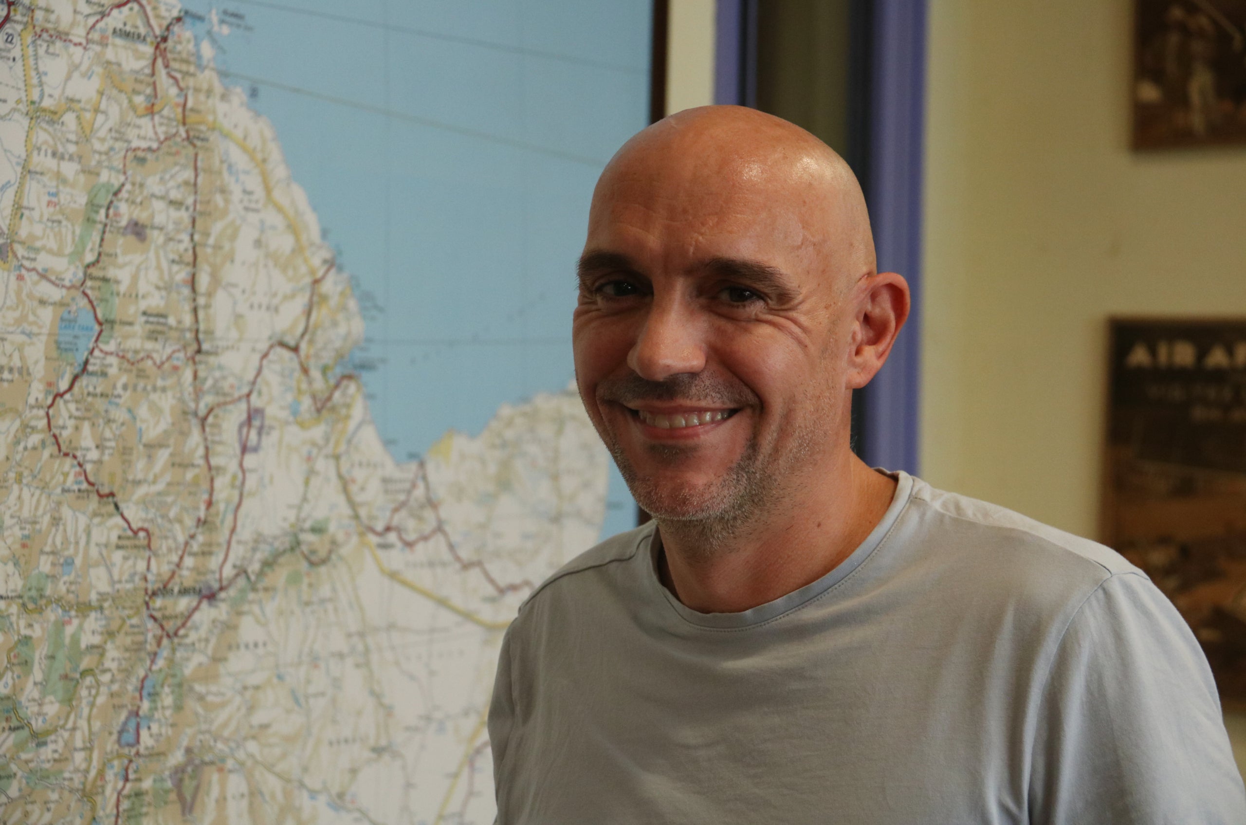 El director de l'Agència Kananga, Jonás Baños / ACN
