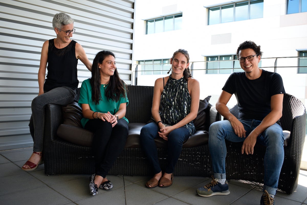 Els fundadors de Sweanty, Neus Sabaté, Laura Ortega, Anna Llorella i Juan Pablo Esquivel / Cedida
