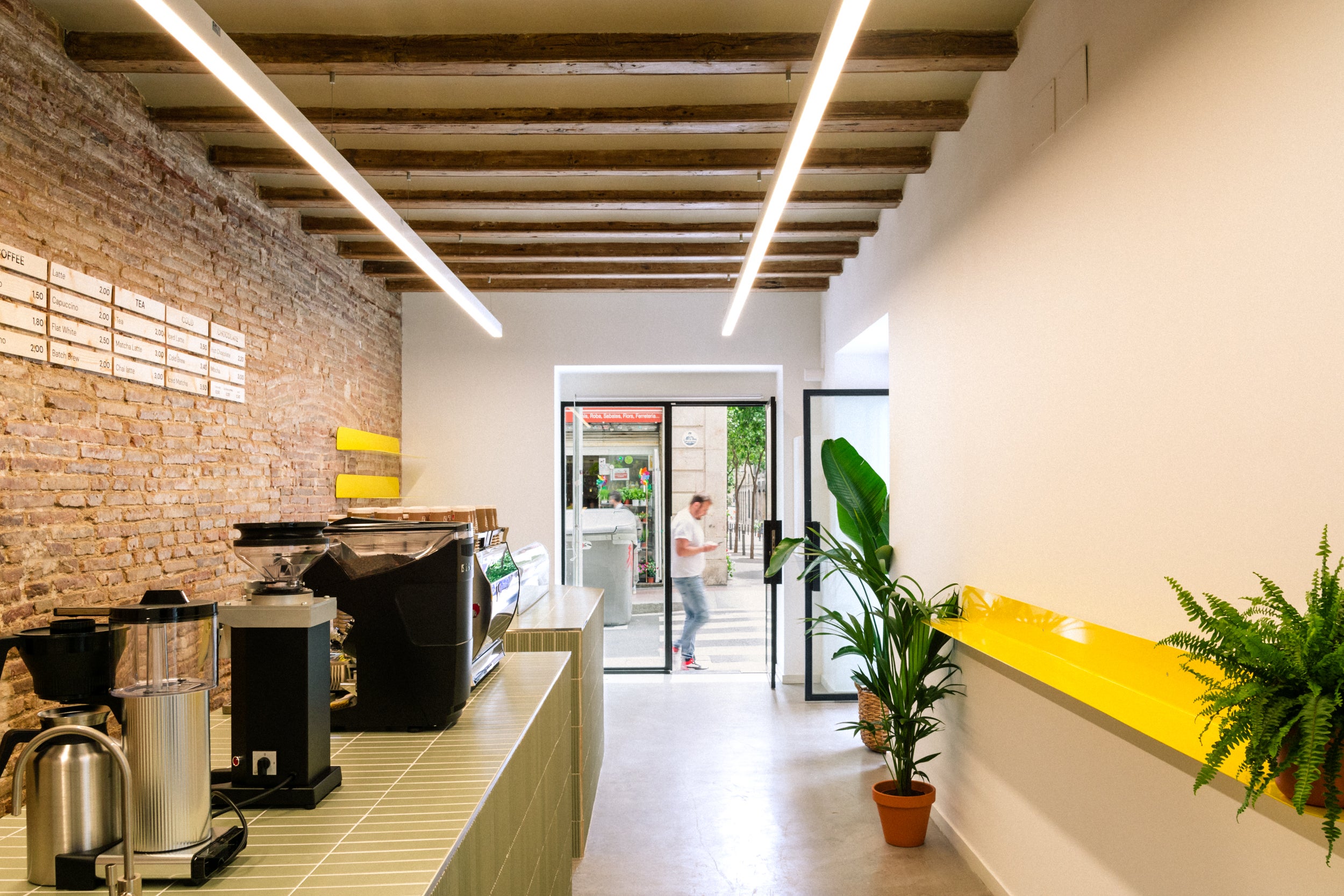 Imatge d'un dels locals barcelonins de Syra Coffee / Syra Coffee