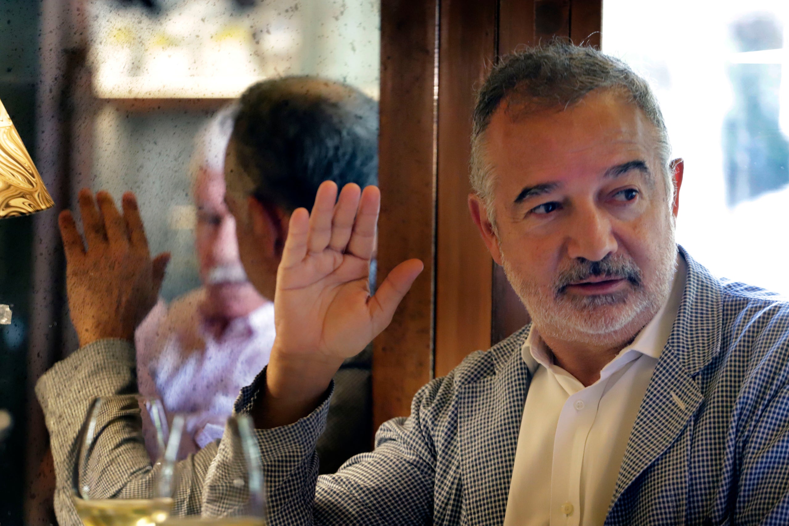 Imatge del fundador de Parlem, Ernest Pérez-Mas / Cristóbal Castro