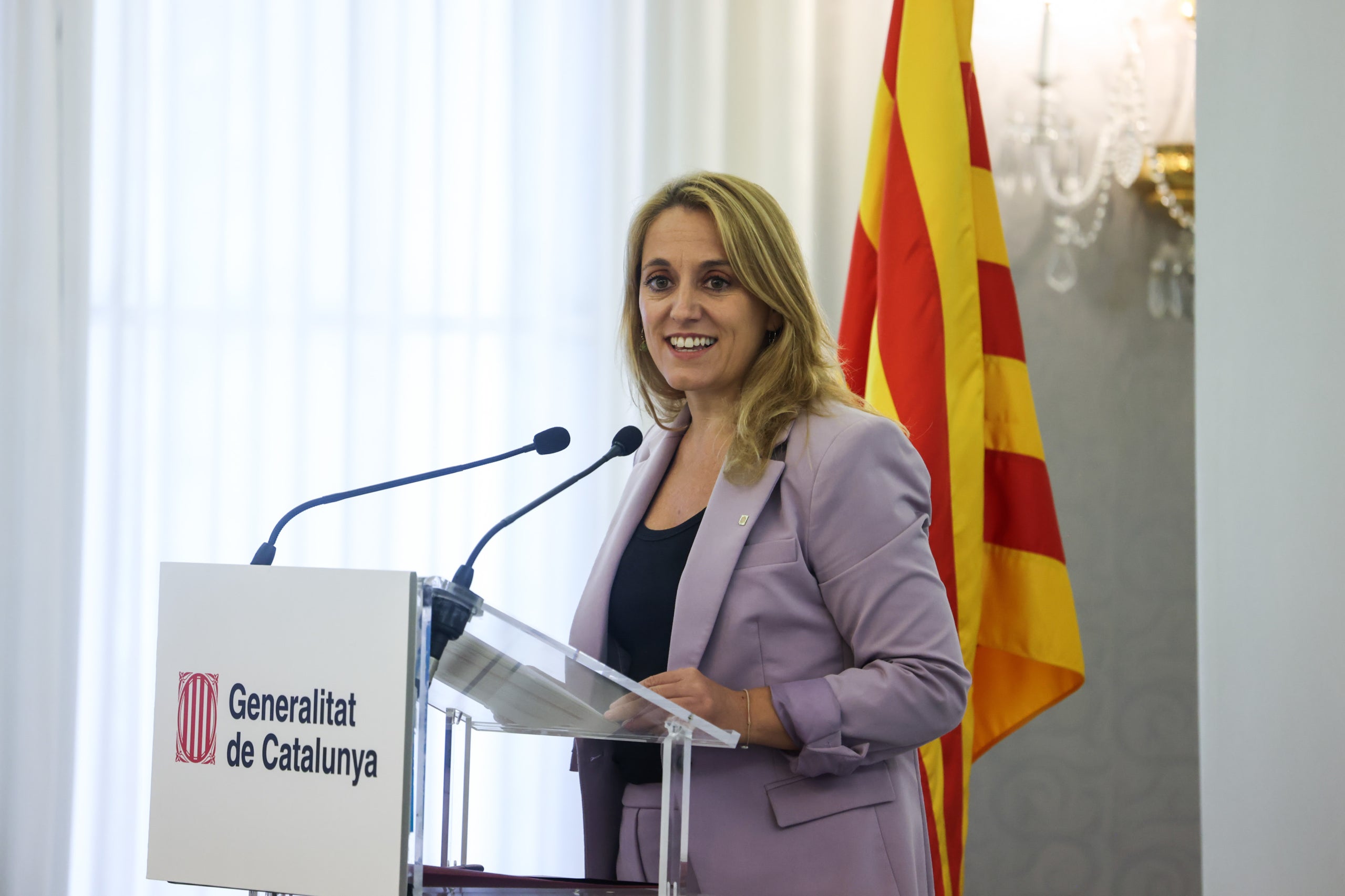 Imatge de la consellera d'Economia, Natàlia Mas / Govern