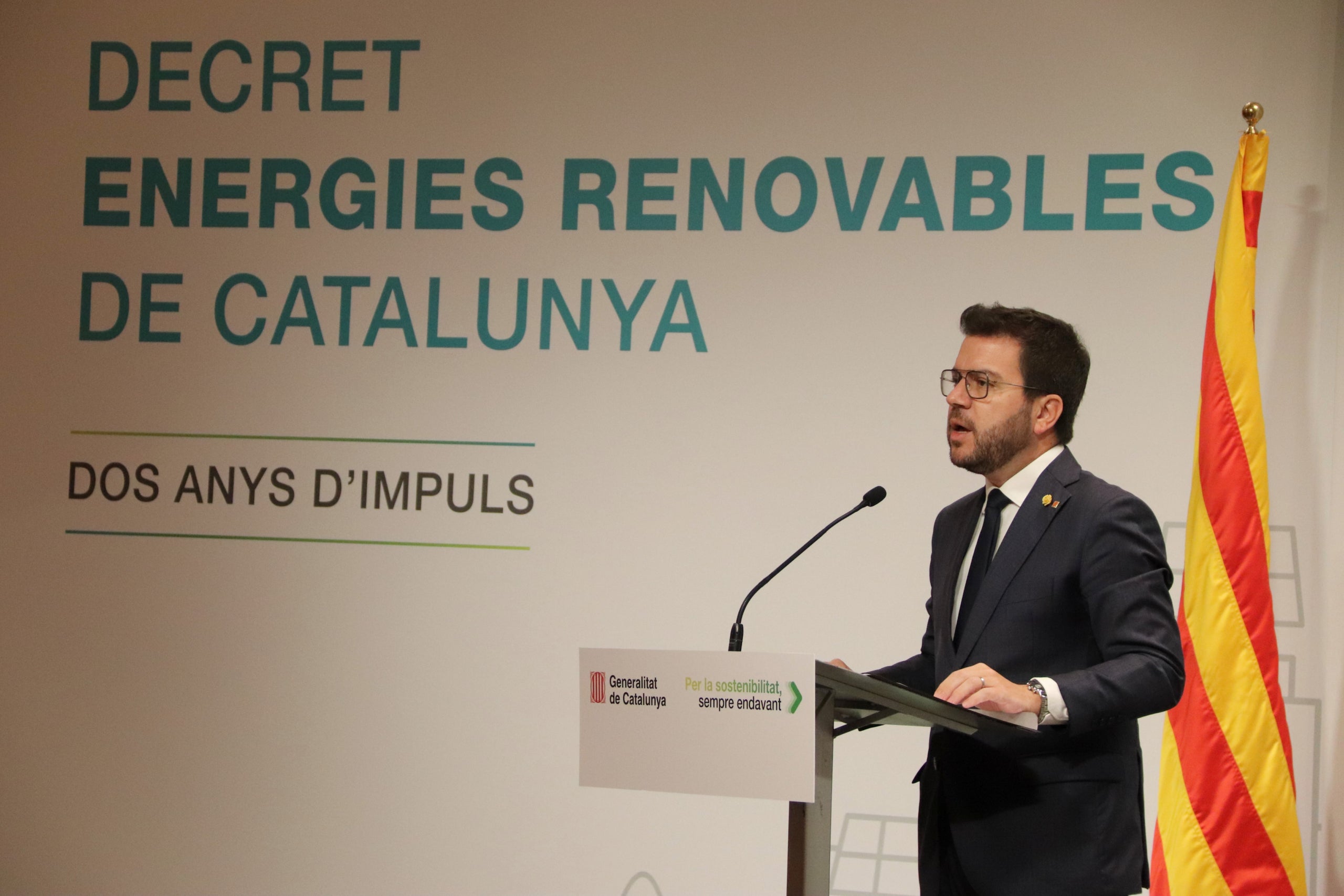 El president de la Generalitat, Pere Aragonès / ACN