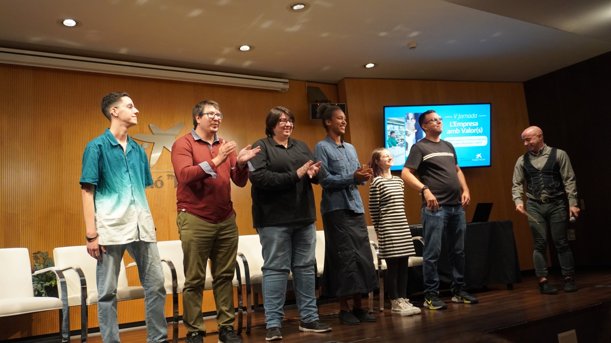 Imatge de la V jornada l'Empresa amb Valors / Acidh