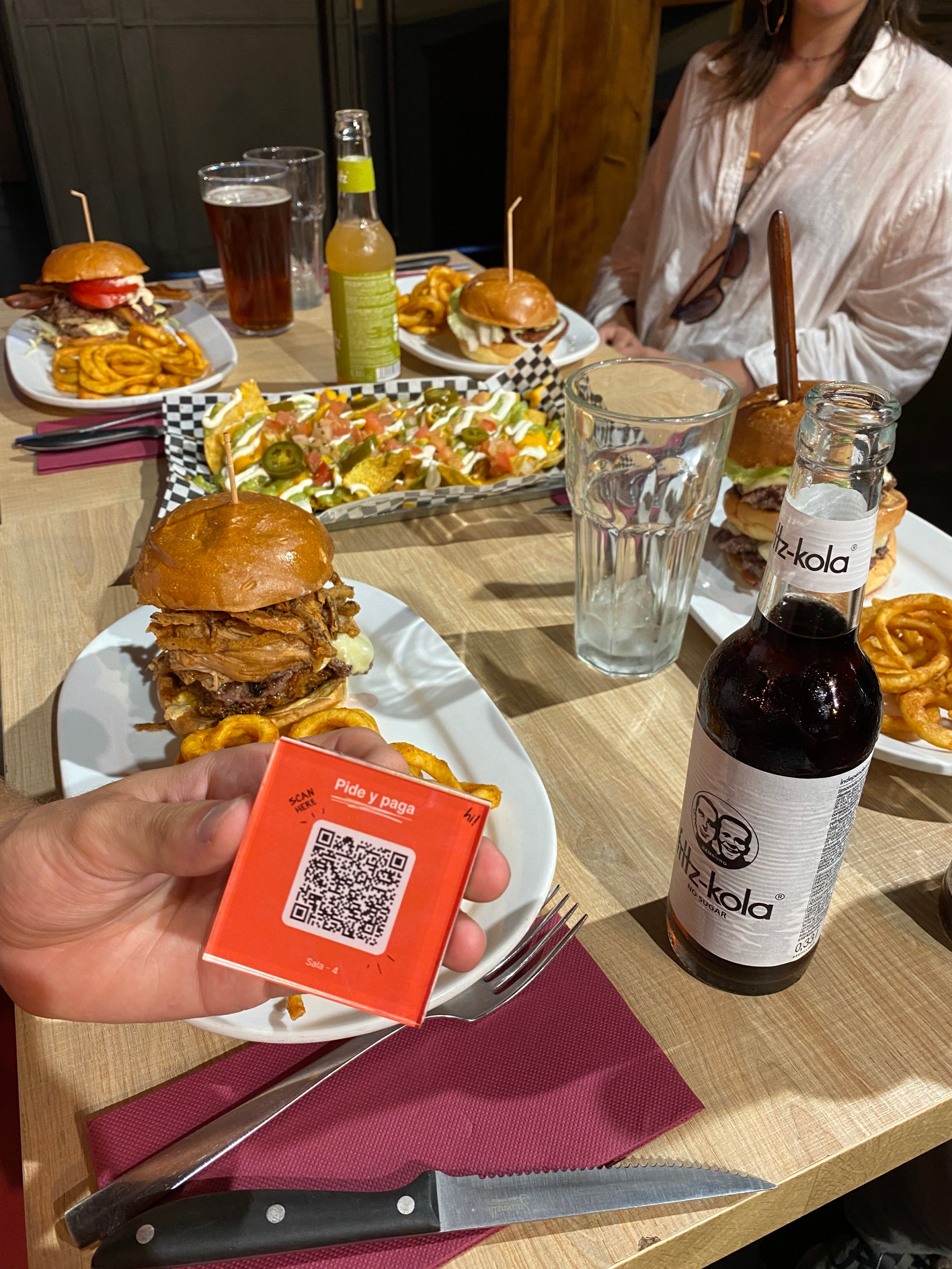 Imatge d'un dels QR de Honei / Honei