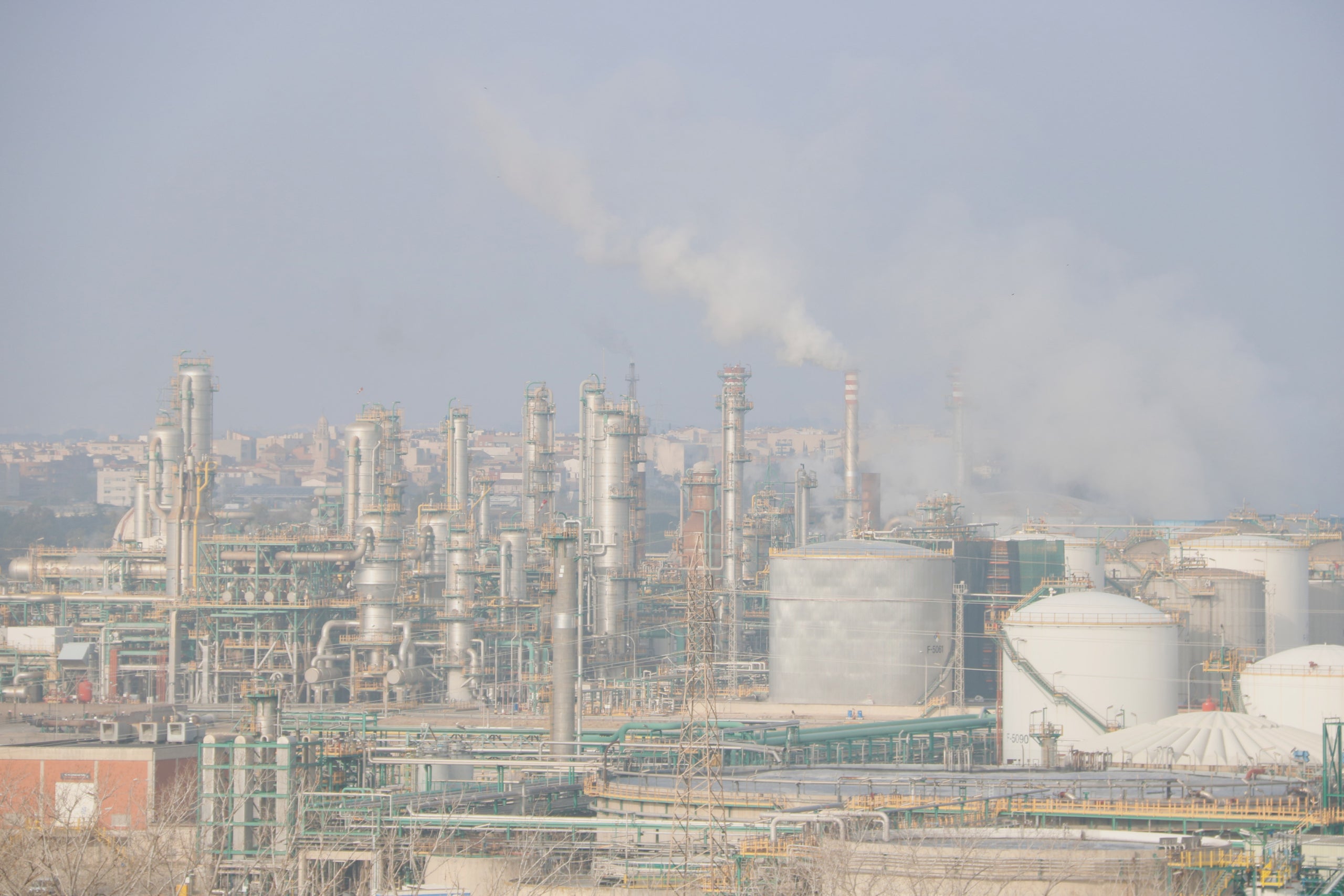 Imatge del polígon petroquímic de Tarragona / ACN