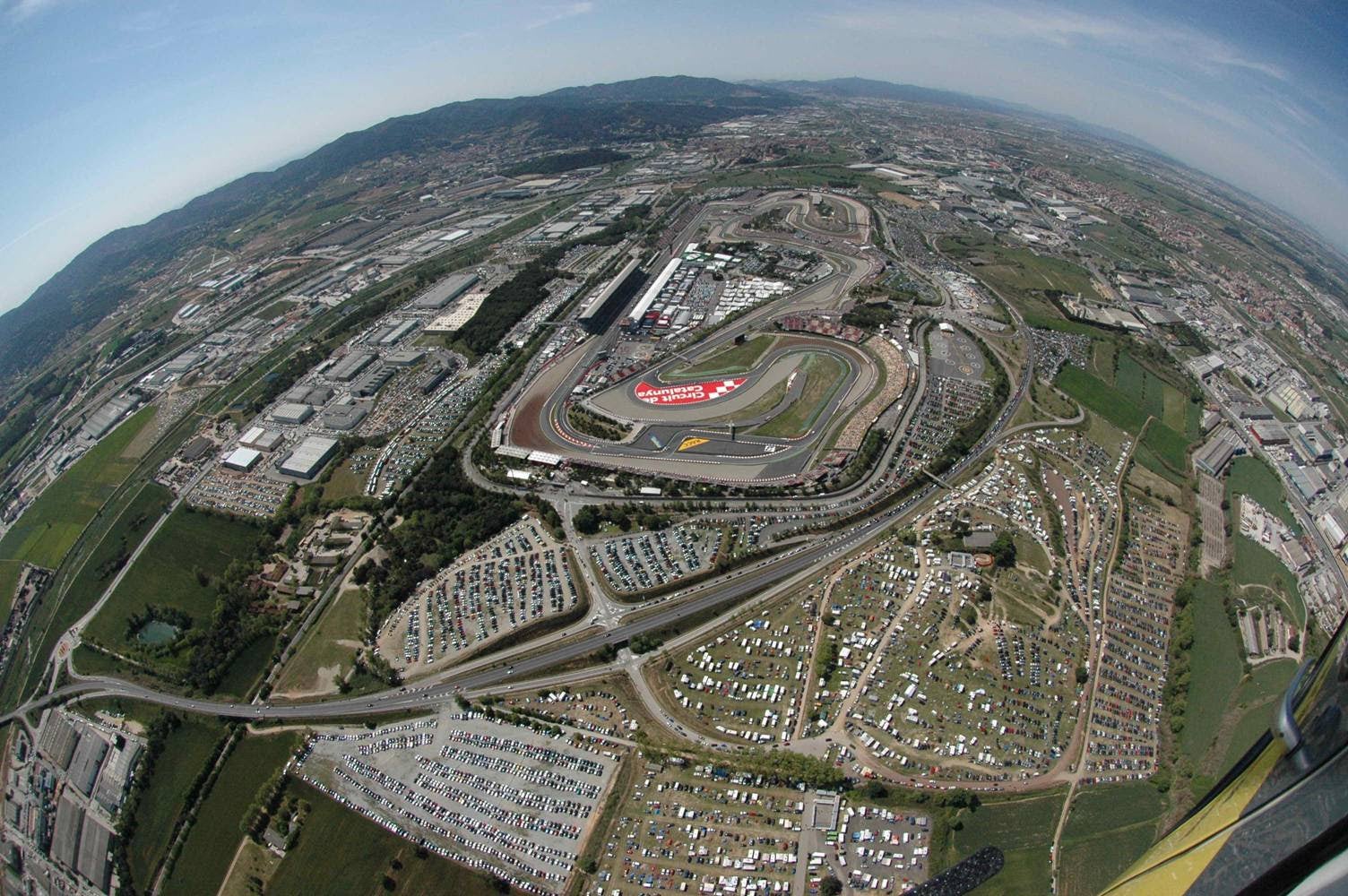 Imatge aèria del Circuit de Catalunya / Servei Català de Trànsit