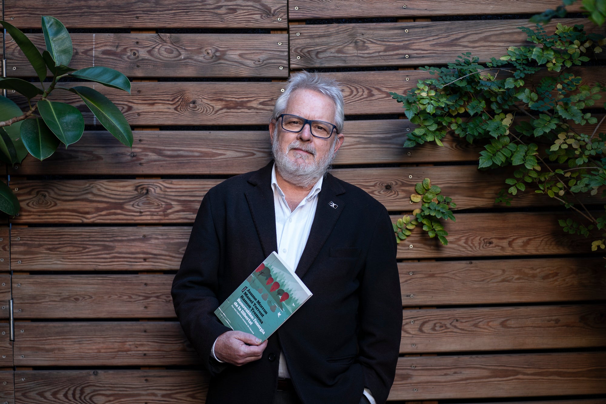Jaume Morron, coautor de 'Renovables: l'energia de la llibertat' / Mireia Comas