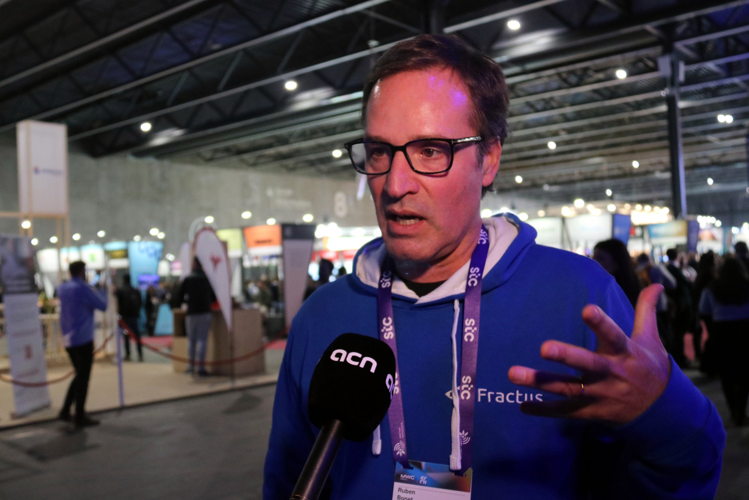 El CEO de Fractus, Rubén Bonet / Àlex Recolons - ACN