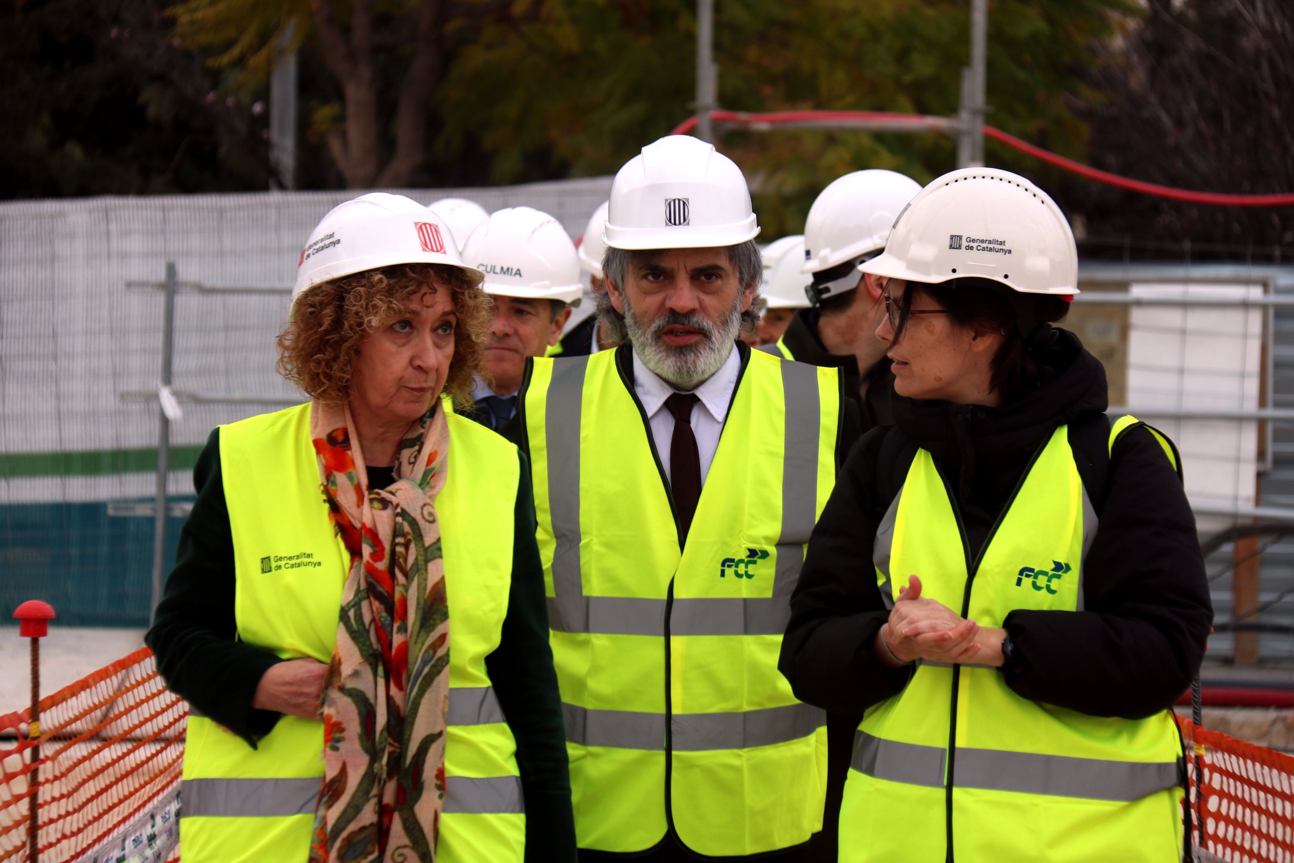 La consellera de Territori, Ester Capella, en una visita d'obres / ACN