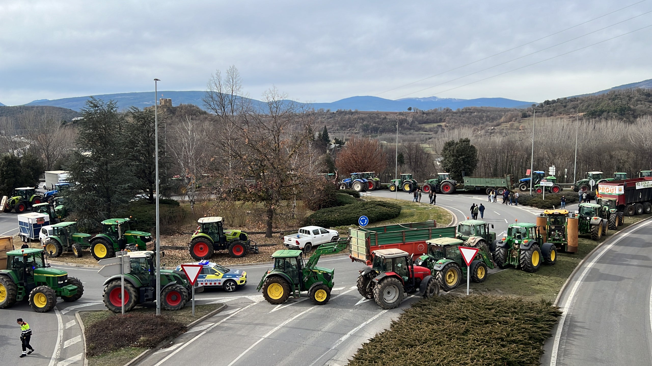 Una marxa de tractors / ACN