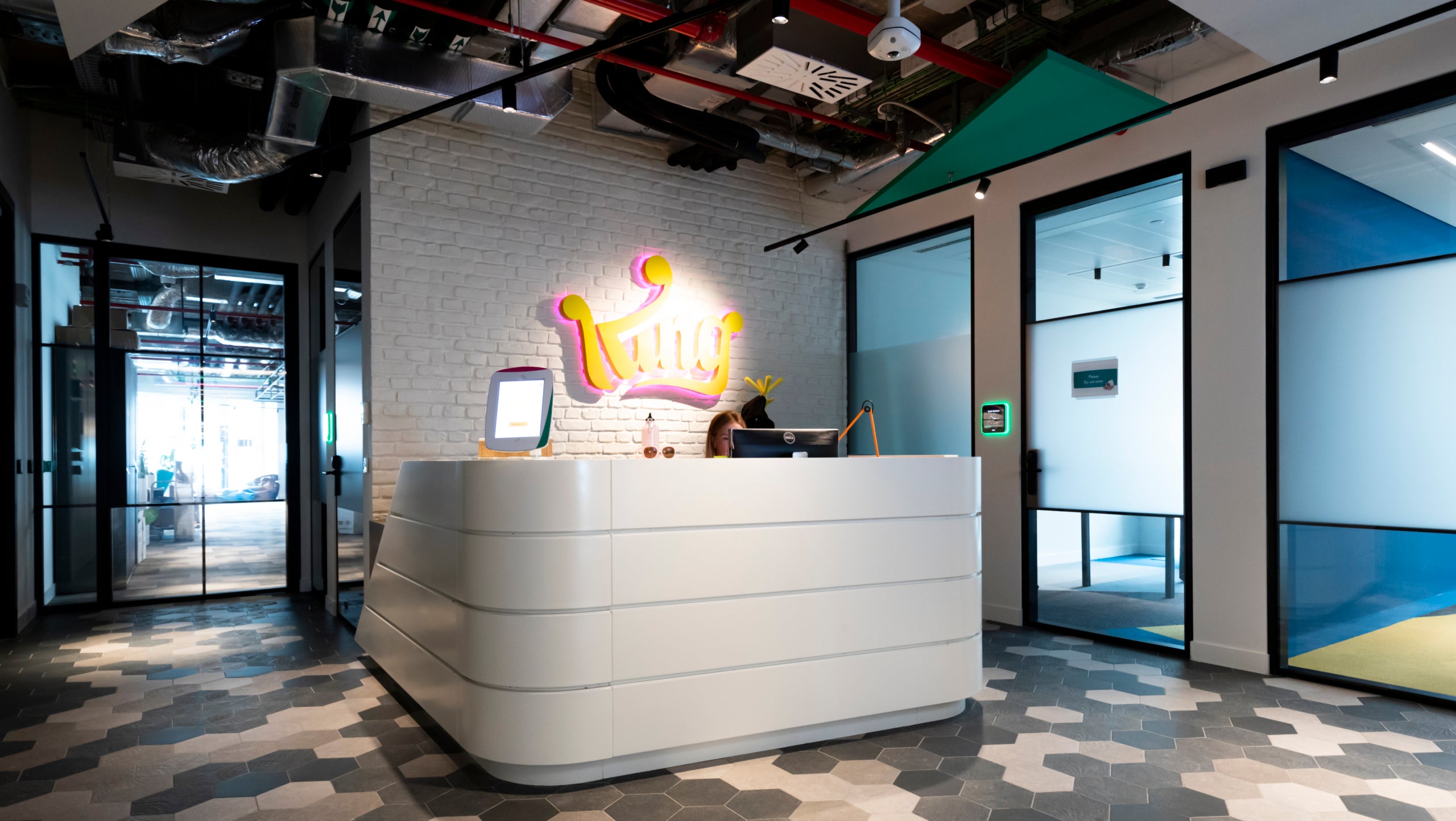 Les oficines de la multinacional del videojoc King a Barcelona / King