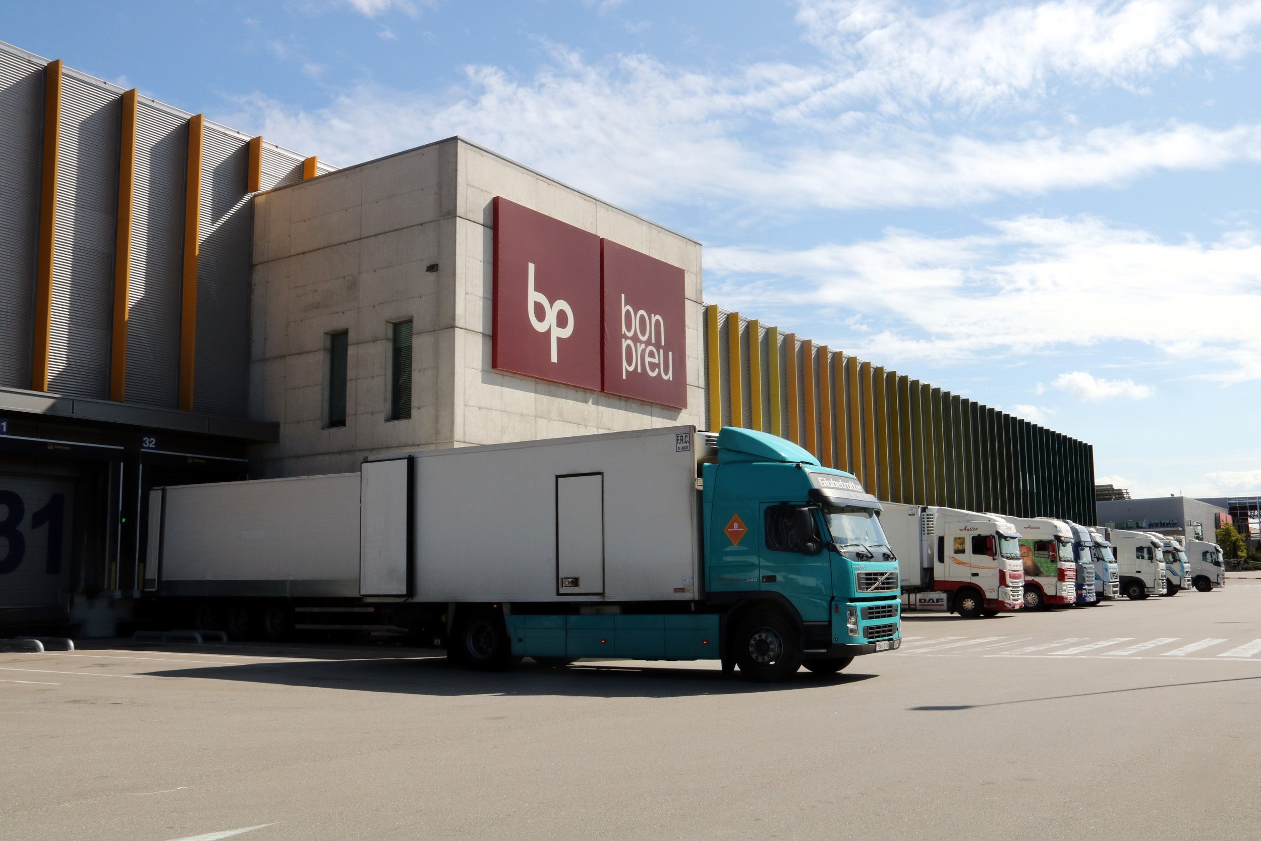Imatge del magatzem logístic de Bonpreu a Hostalets de Balanyà / ACN