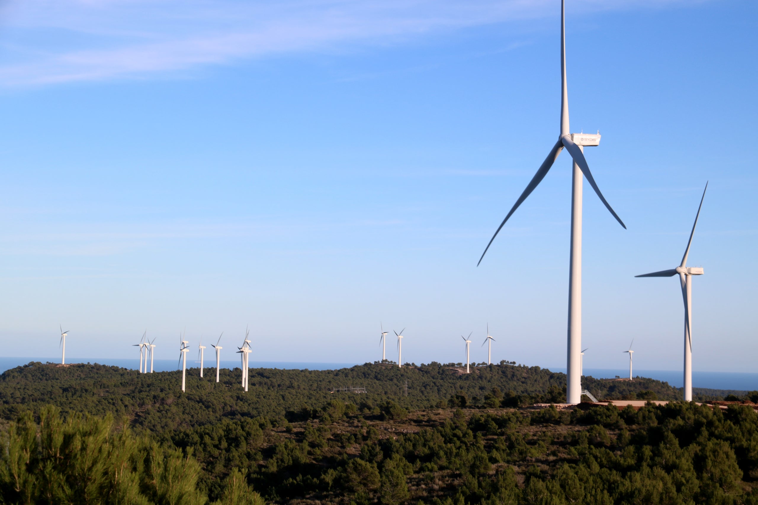 Aerogeneradors del Perelló | Anna Ferràs (ACN)