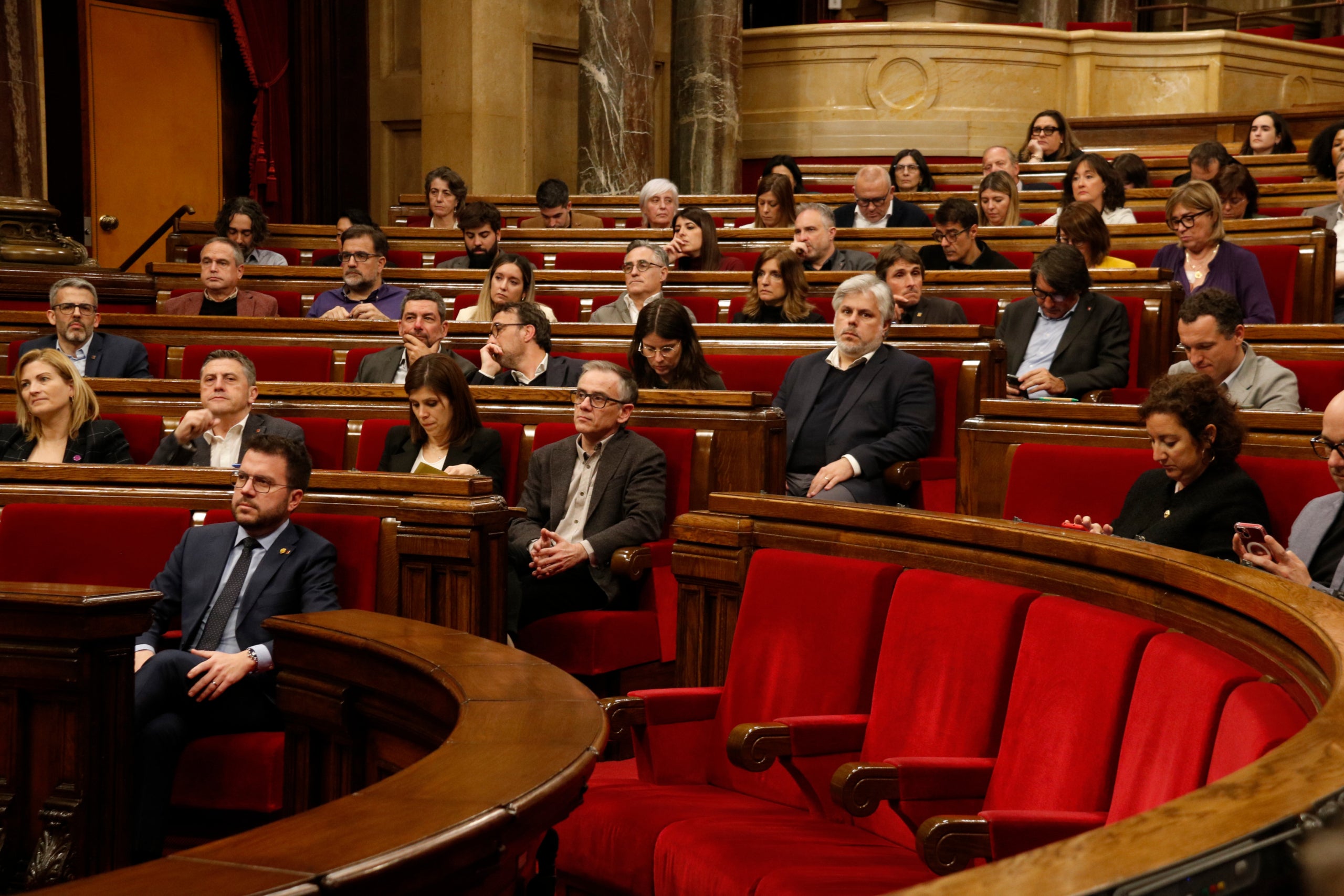 Diputats durant el ple monogràfic sobre Pagesia / ACN
