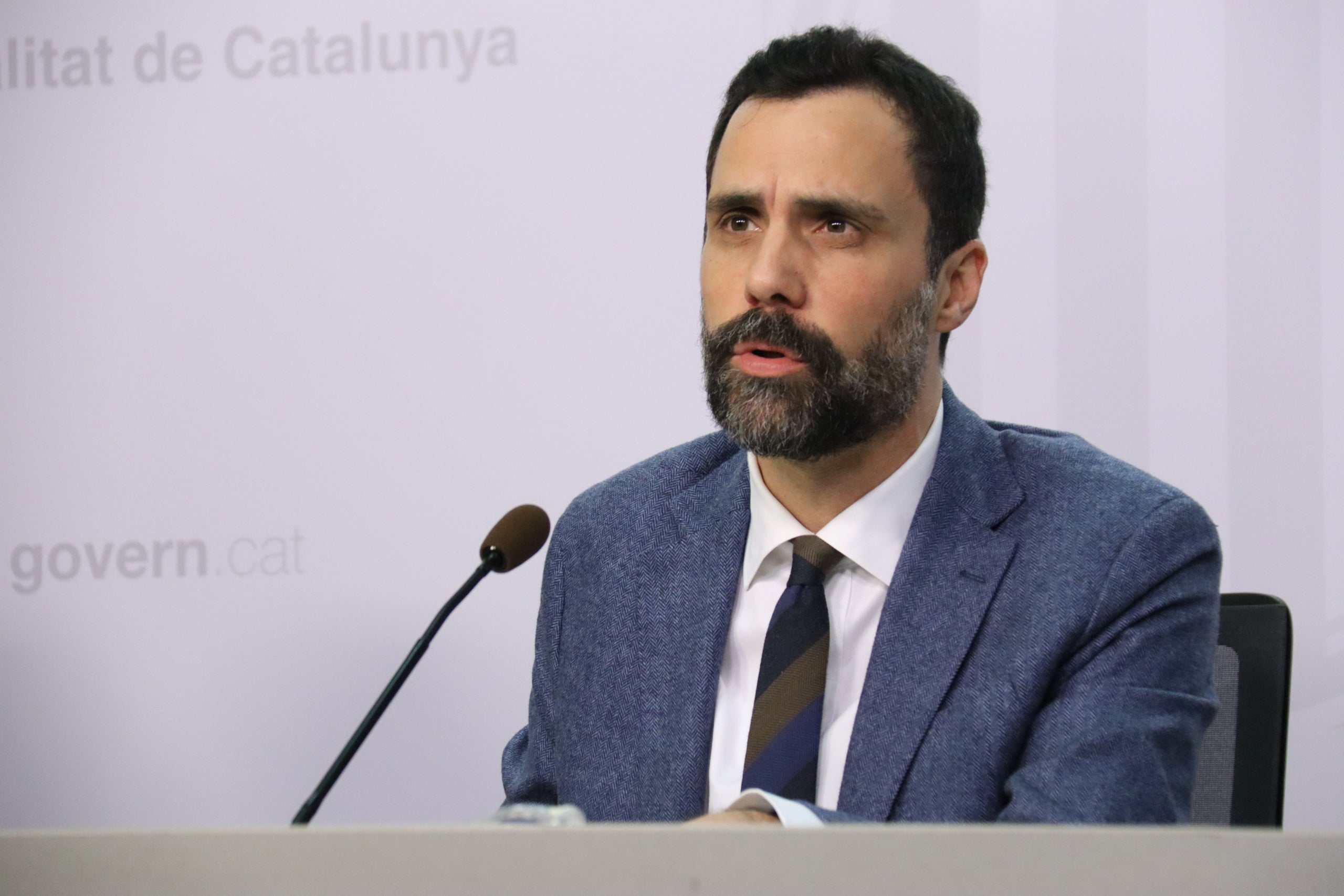 El conseller d'Empresa i Treball, Roger Torrent / ACN