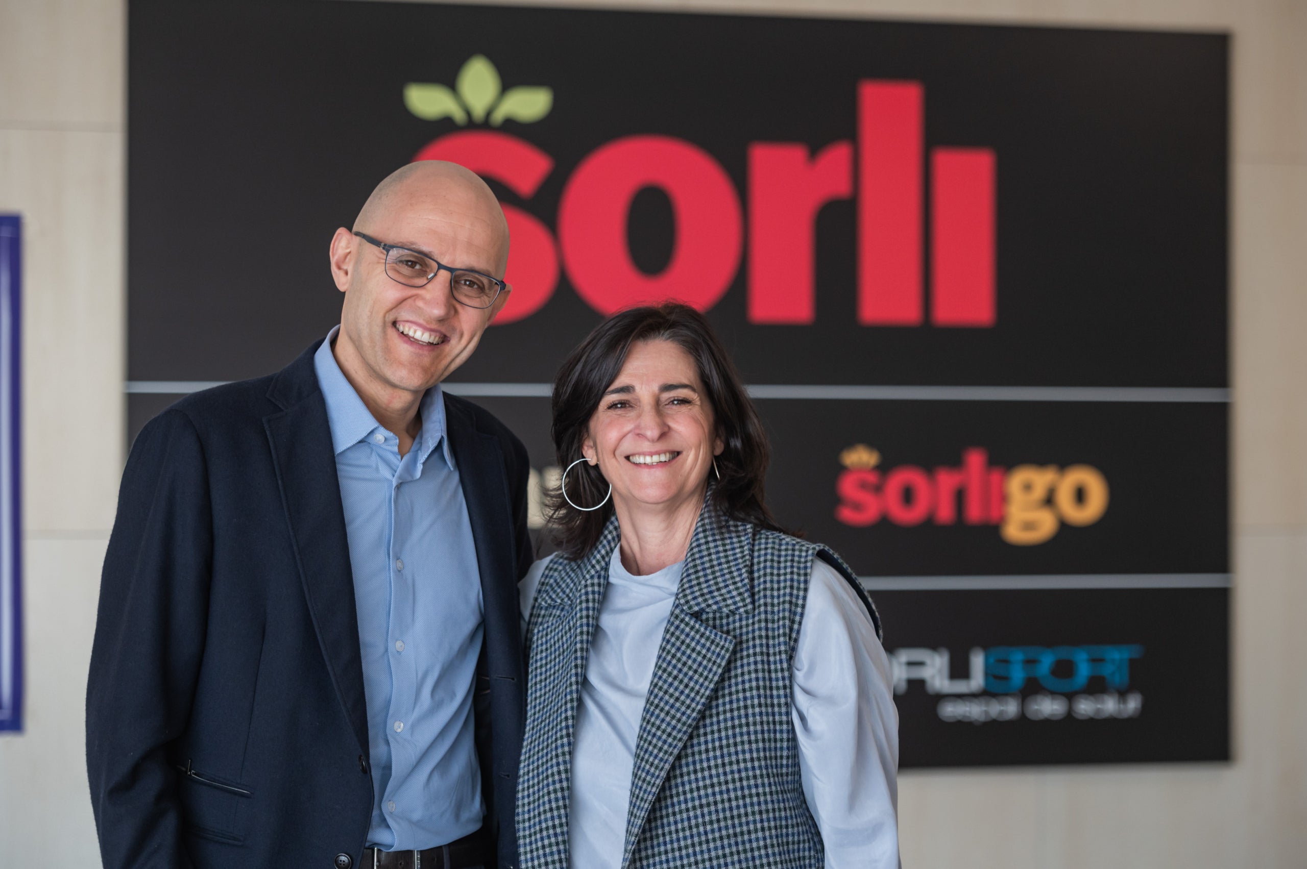 El director general de Sorli, Josep Figueres, i l'adminsitradora de la companyia, Anna Sorli / Sorli