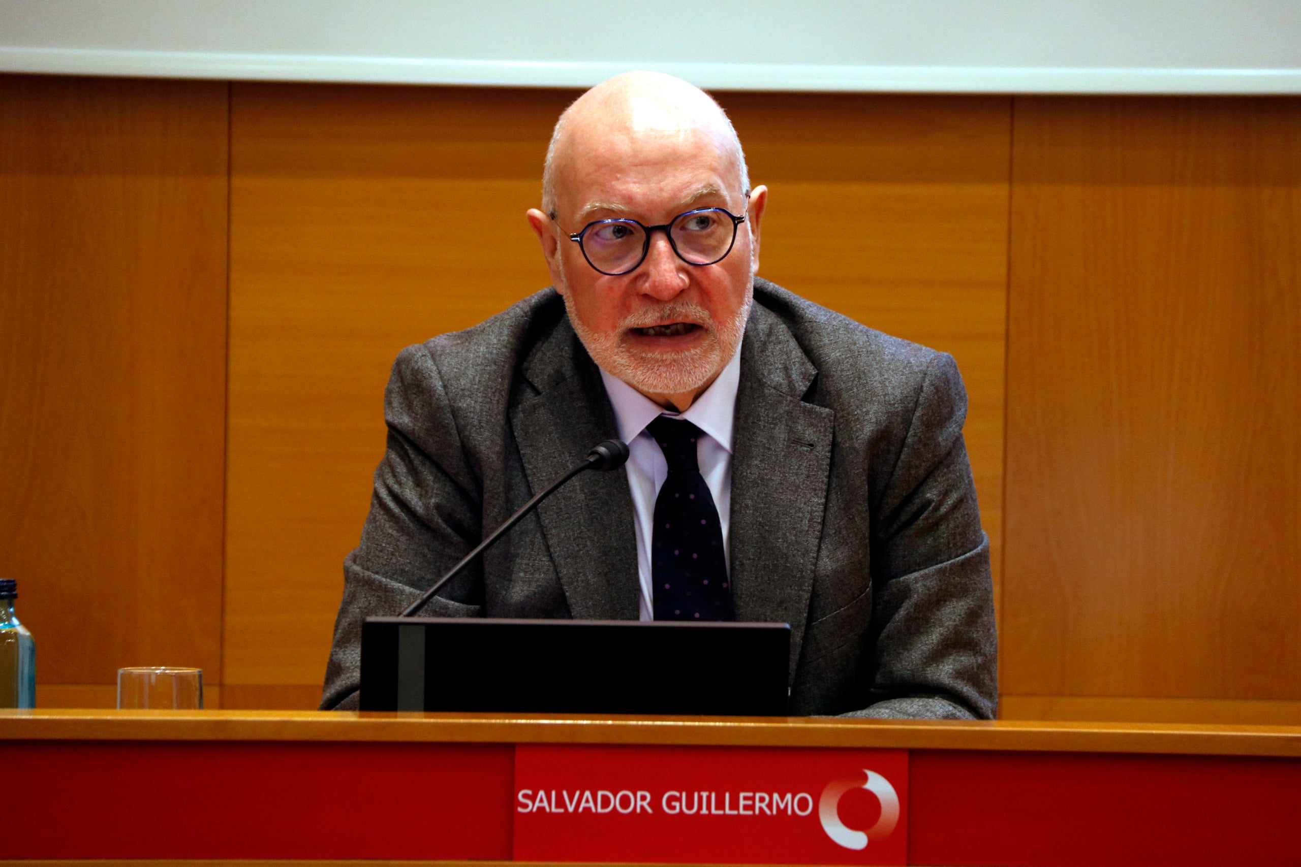 El director del departament d'Estudis i Economia de Foment, Salvador Guillermo | Jordi Bataller (ACN)