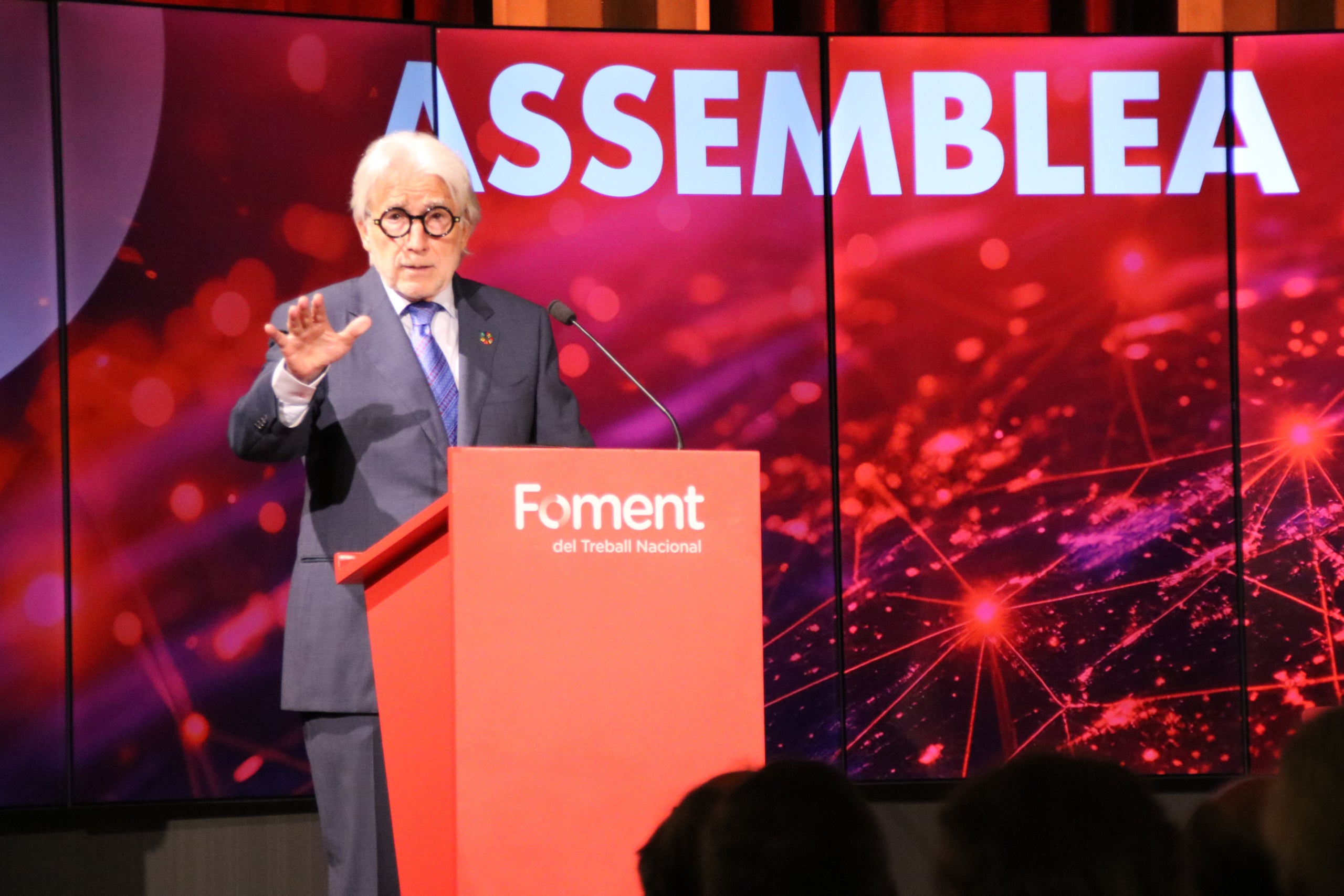 Imatge del president de Foment del Treball, Josep Sánchez Llibre / ACN