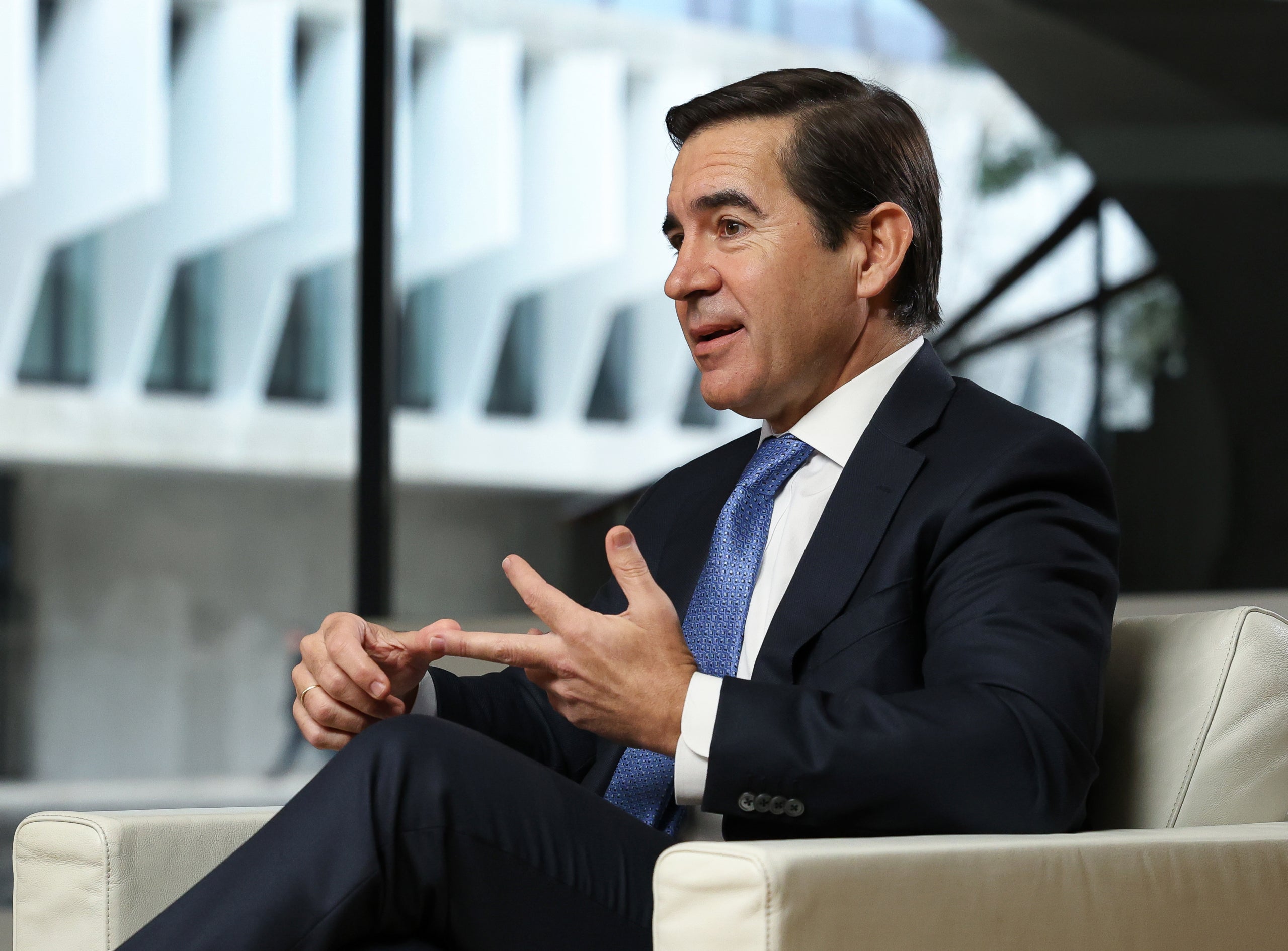 El presidente del BBVA, Carlos Torres, en una imagen reciente | ACN/BBVA