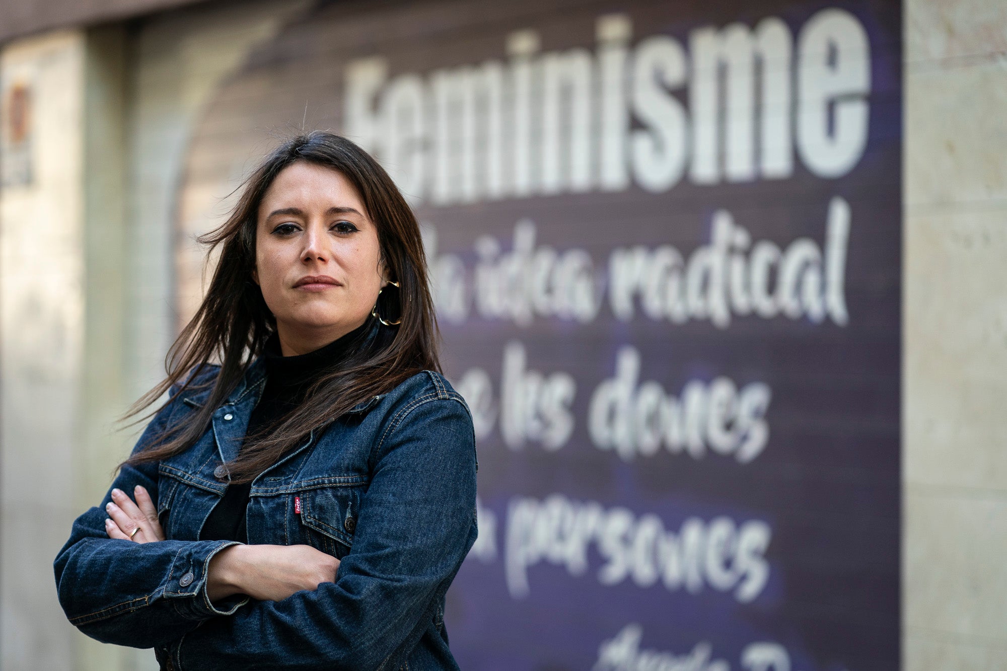 La número 2 de la CUP per Barcelona a les eleccions del 12-M, Laure Vega / Mireia Comas