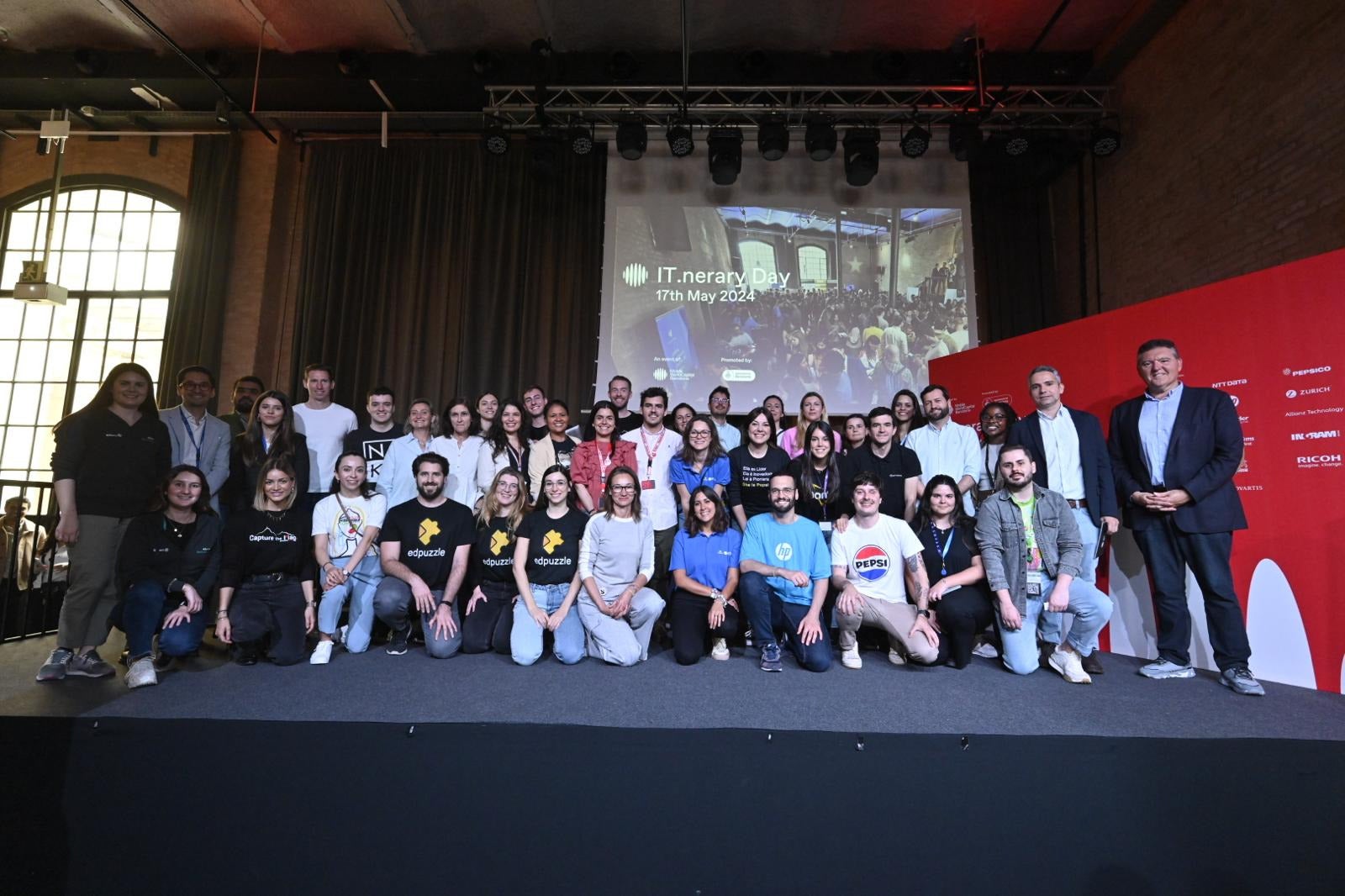 Imatge dels participants de l'IT.nerary Day 2024 / Mobile World Capital Barcelona
