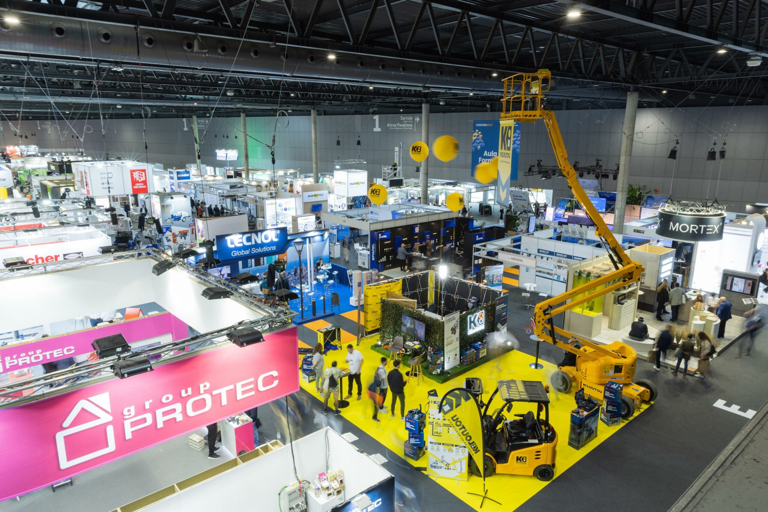 La zona expositiva de Construmat comptarà amb fins a 600 marques / Construmat