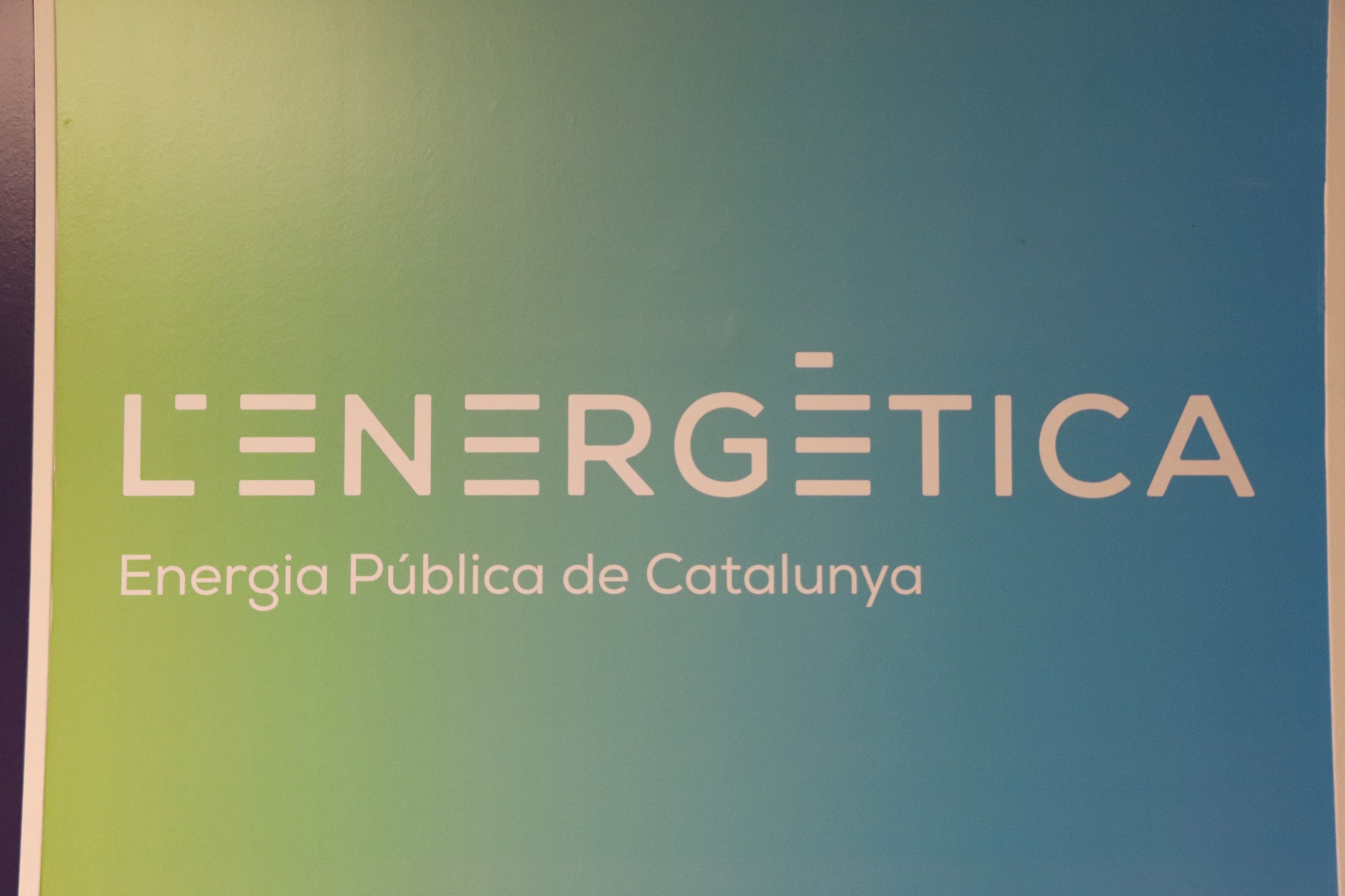 Logotip de L'Energètica, l'elèctrica pública de la Generalitat / ACN (Maria Asmarat)