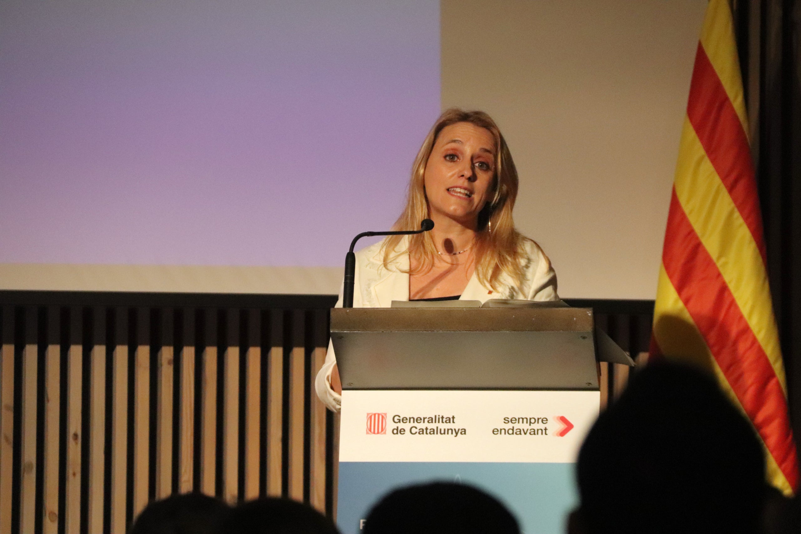 La consellera d'Economia i Hisenda de la Generalitat, Natàlia Mas / ACN
