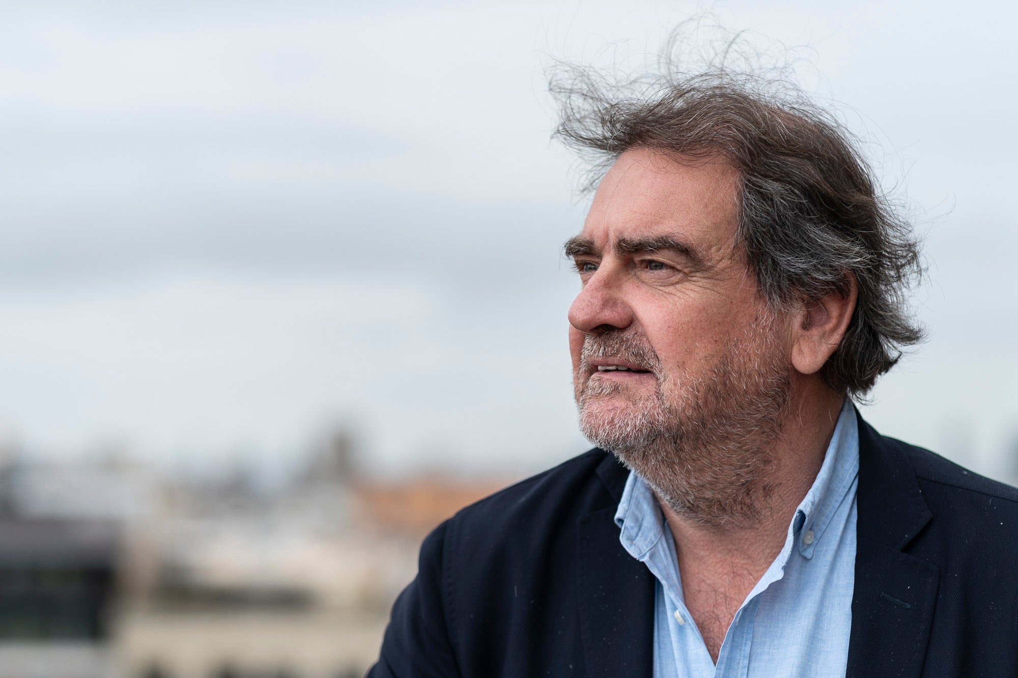 El nou president de Comertia, Ignasi Pietx, durant l'entrevista amb Món Economia / Mireia Comas