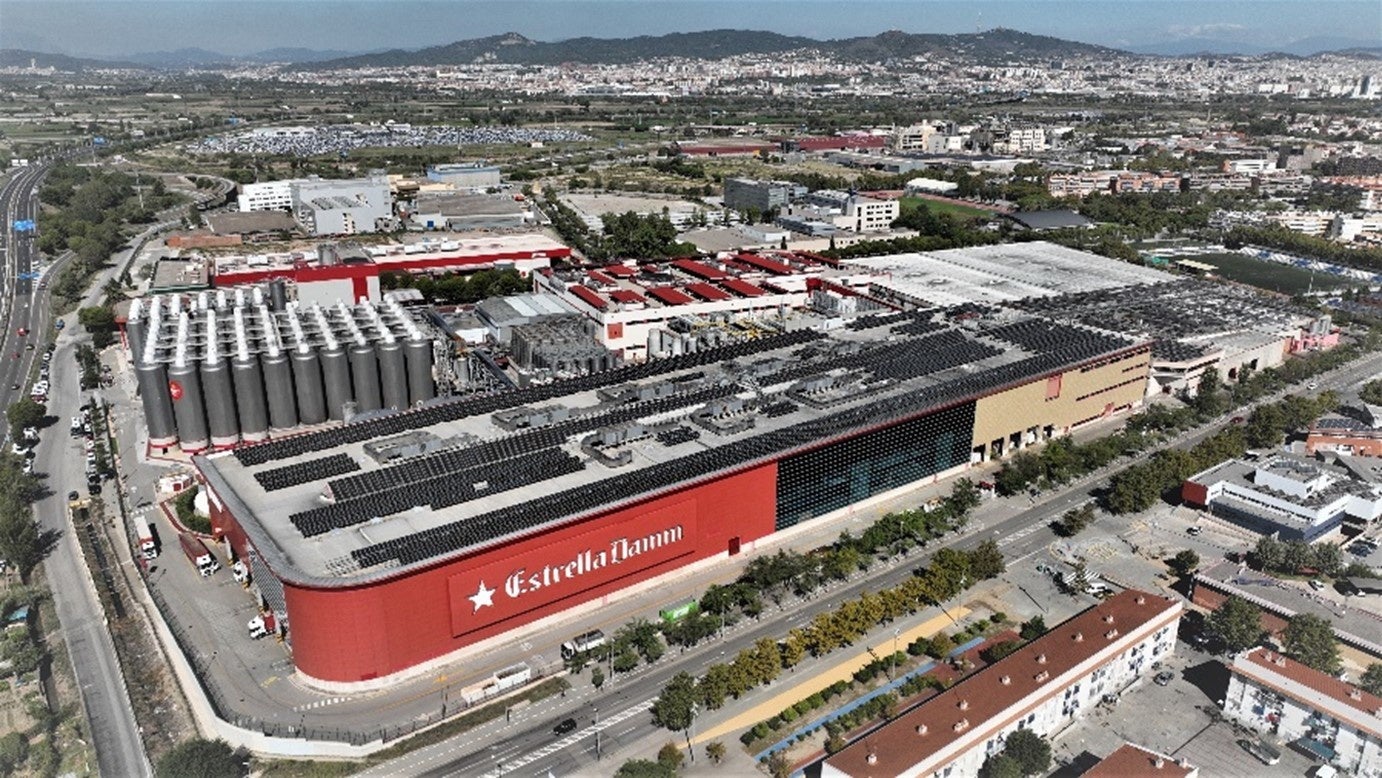 Imatge de la planta de Damm al Prat de Llobregat / Damm