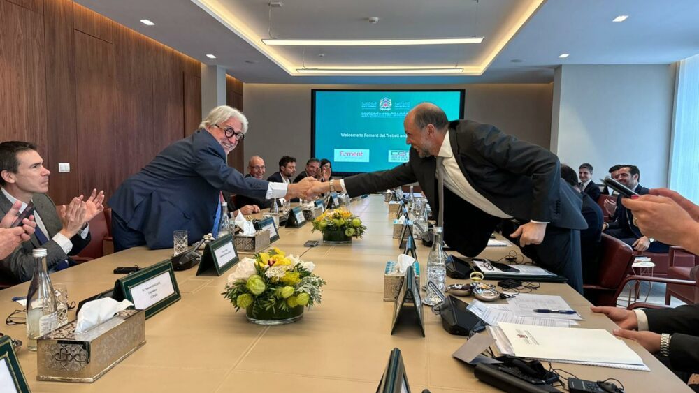 La reunió empresarial al Marroc, amb Sánchez Llibre al capdavant / Foment del Treball