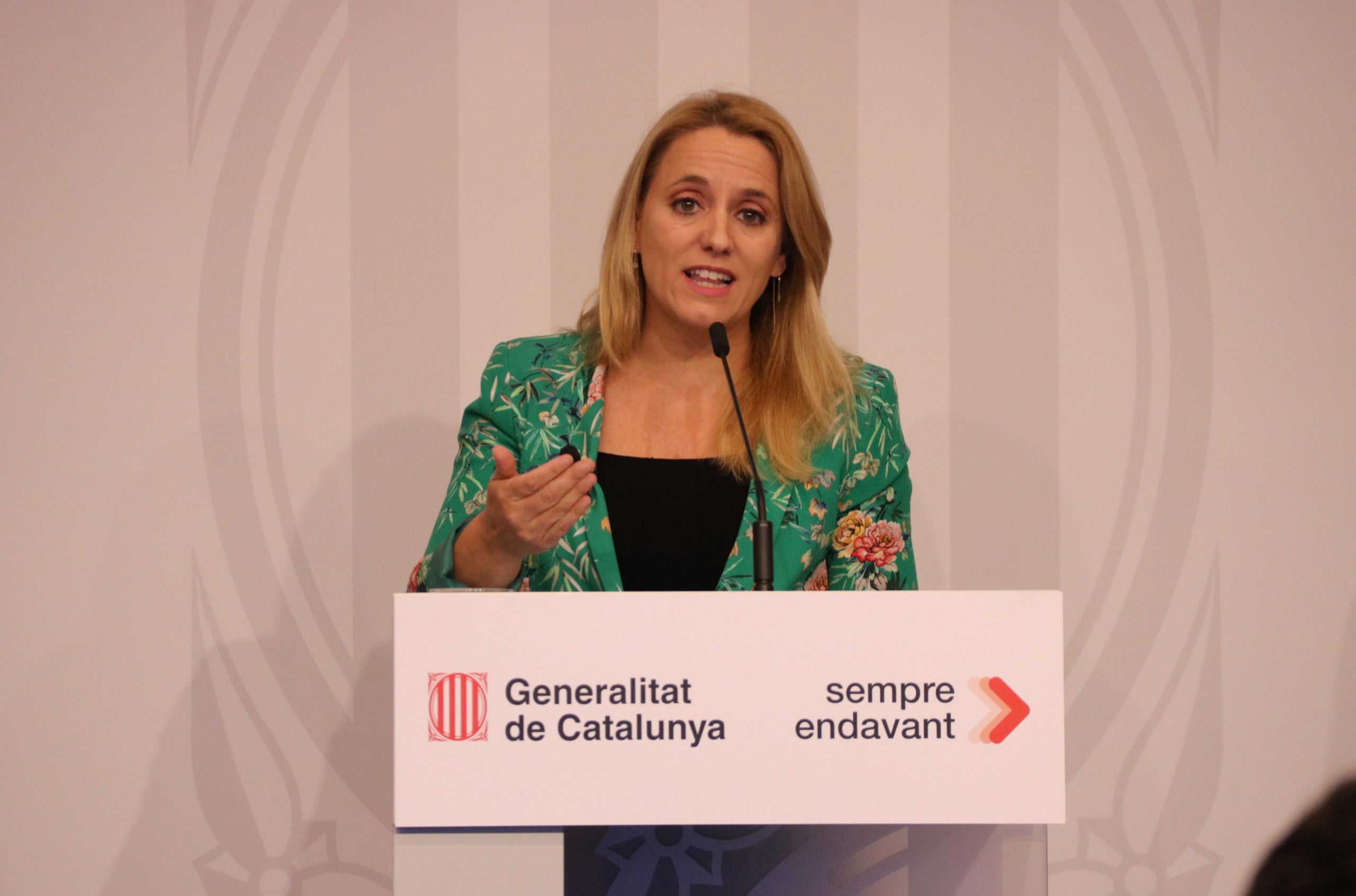 La consellera d'Economia i Hisenda del Govern en funcions, Natàlia Mas / ACN