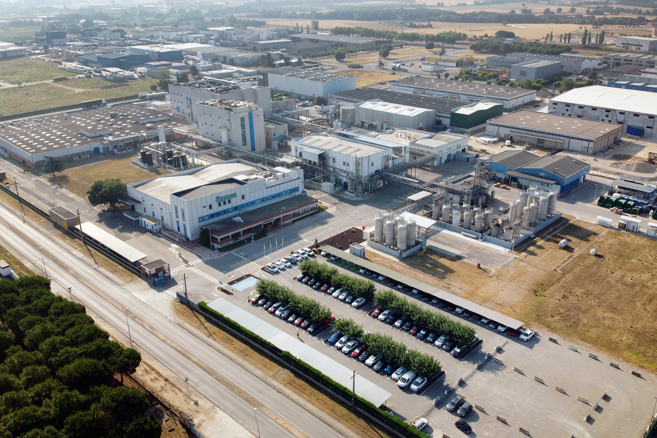 Imatge de la planta d'Esteve a Celrà / ACN