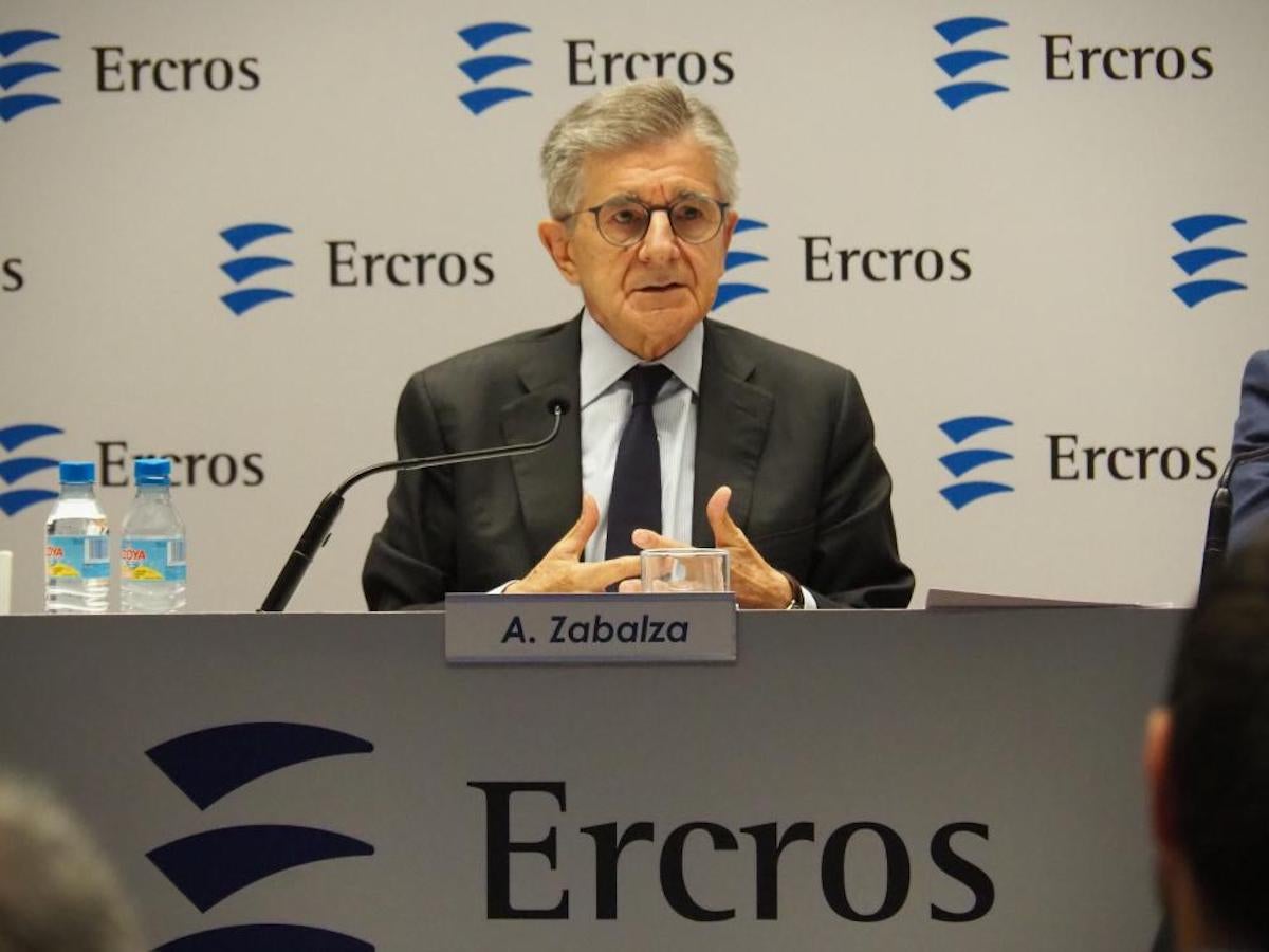 Antonio Zabalza, president i conseller delegat d'Ercros / Ercros