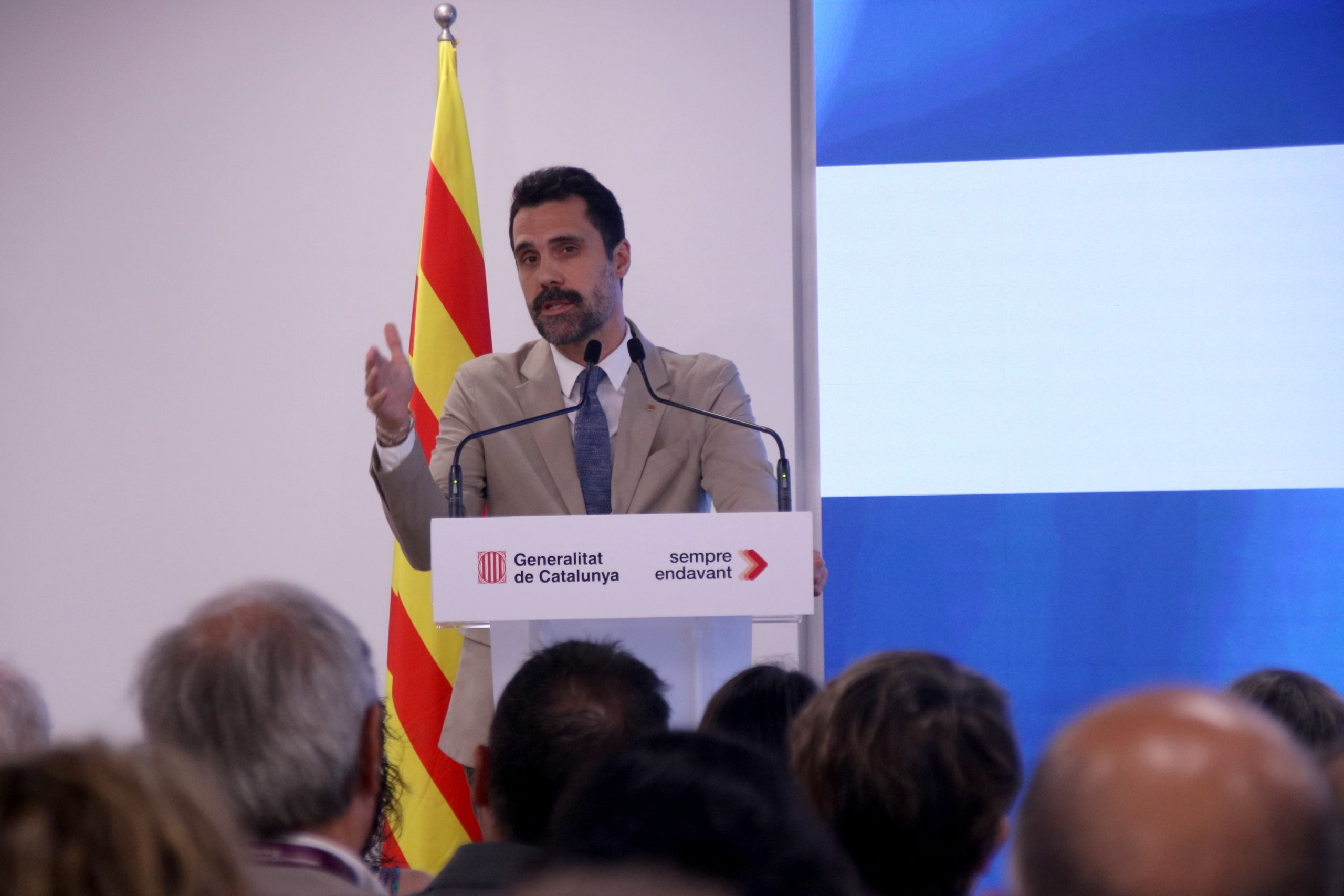 El conseller d'Empresa i Treball, Roger Torrent / ACN