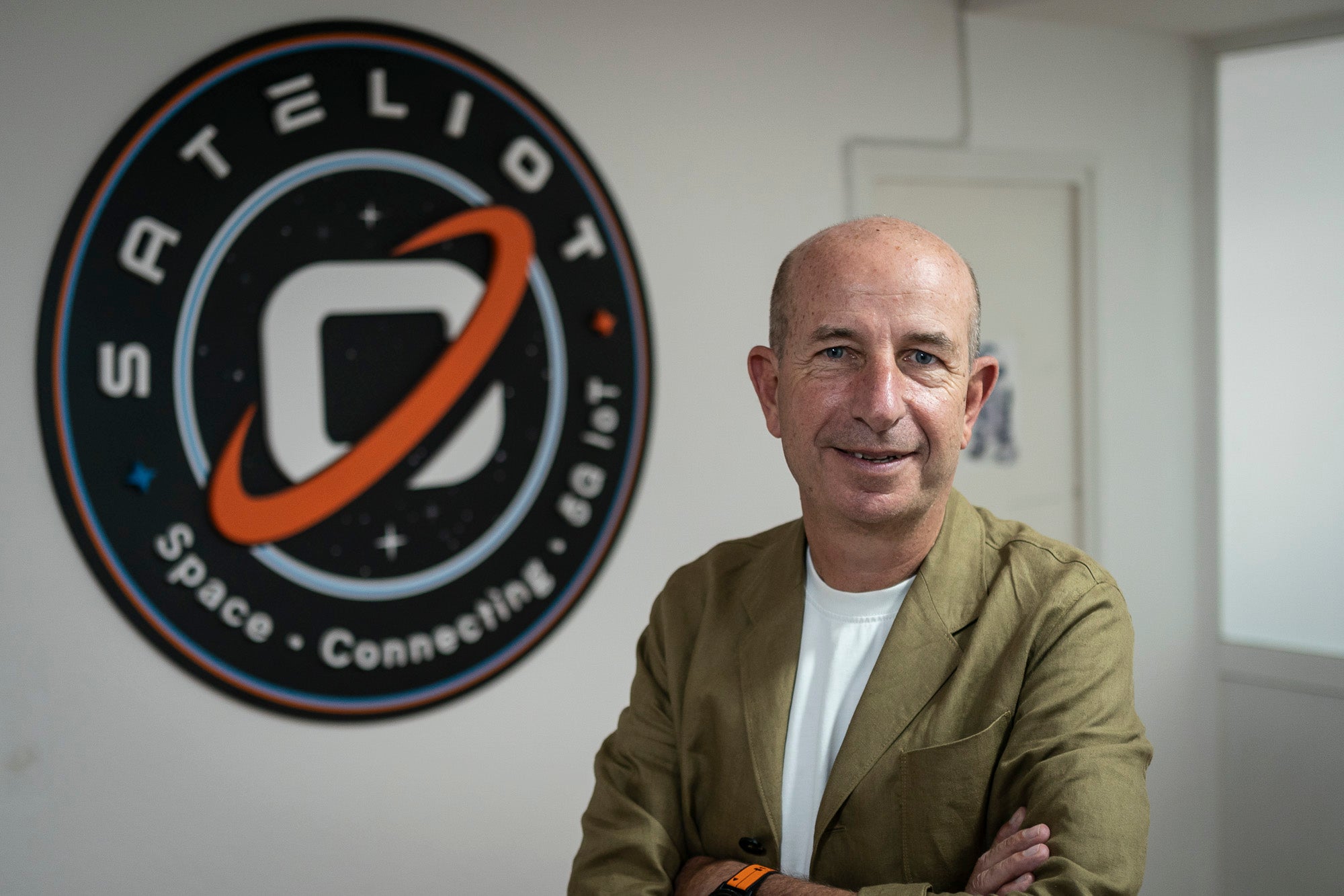 El CEO i fundador de Sateliot, Jaume Sanpera / Mireia Comas