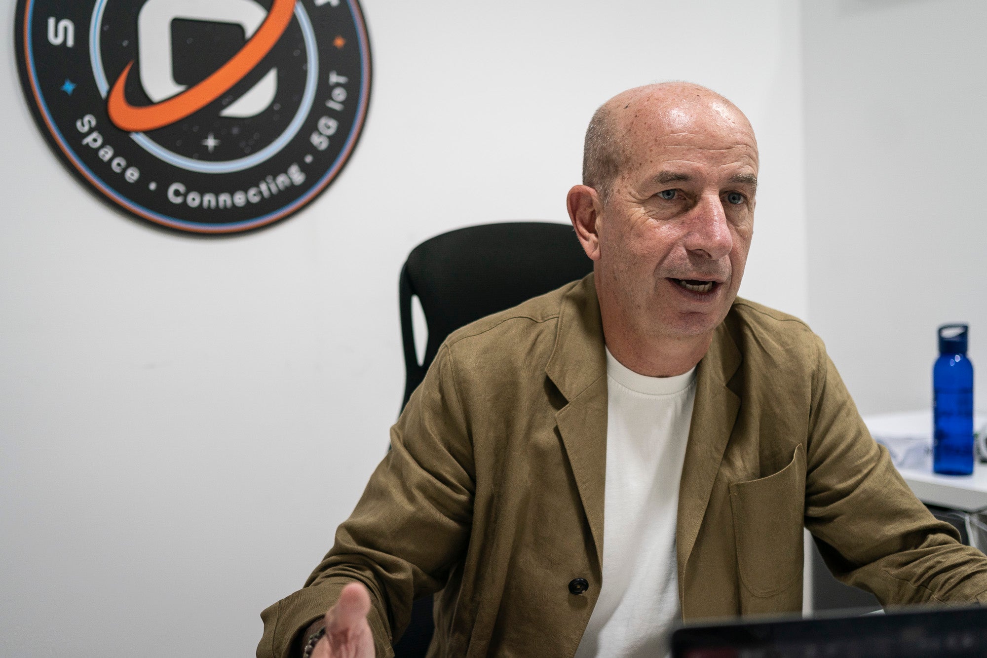 El CEO i fundador de Sateliot, Jaume Sanpera / Mireia Comas